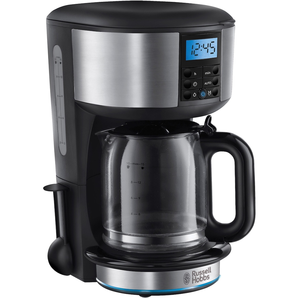 RUSSELL HOBBS Filterkaffeemaschine »Buckingham Dig. Glas 20680-56«, 1,25 l Kaffeekanne, 1x4