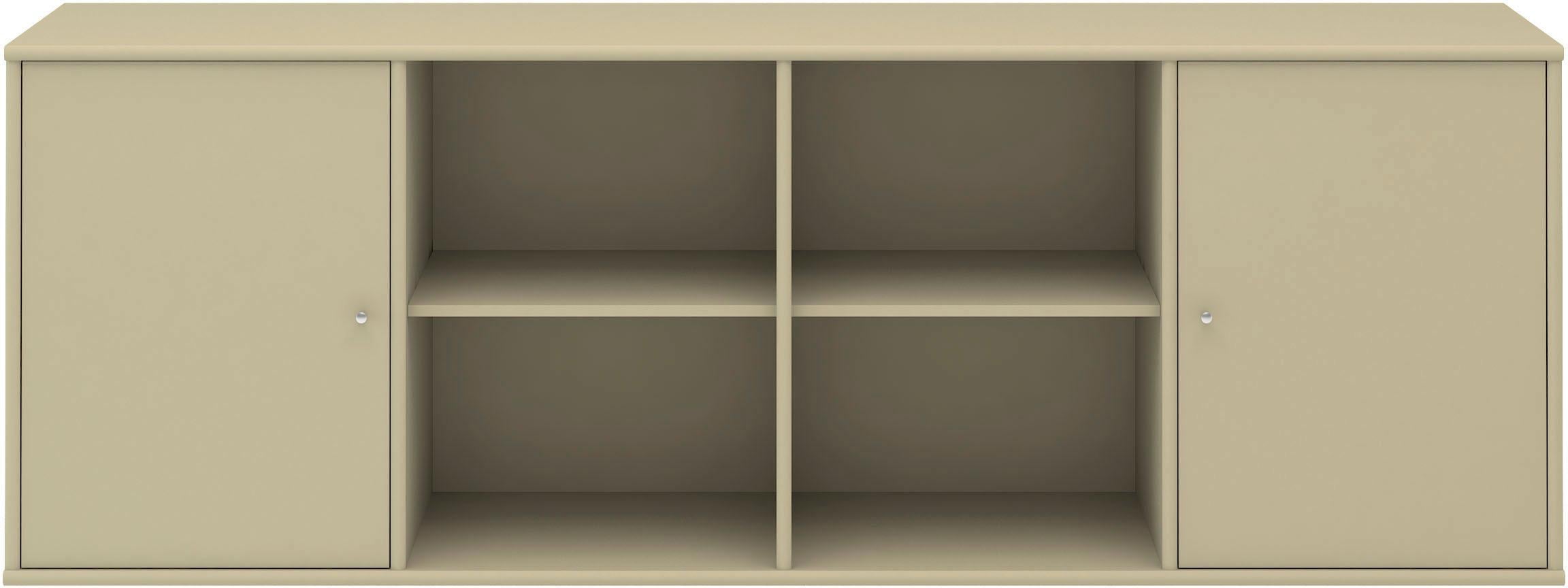 Hammel Furniture Sideboard »Mistral, Hochwertig Schrank, hängend/stehend montierbar«, mit zwei Türen, B: 177 cm, anpassungsbar Designmöbel