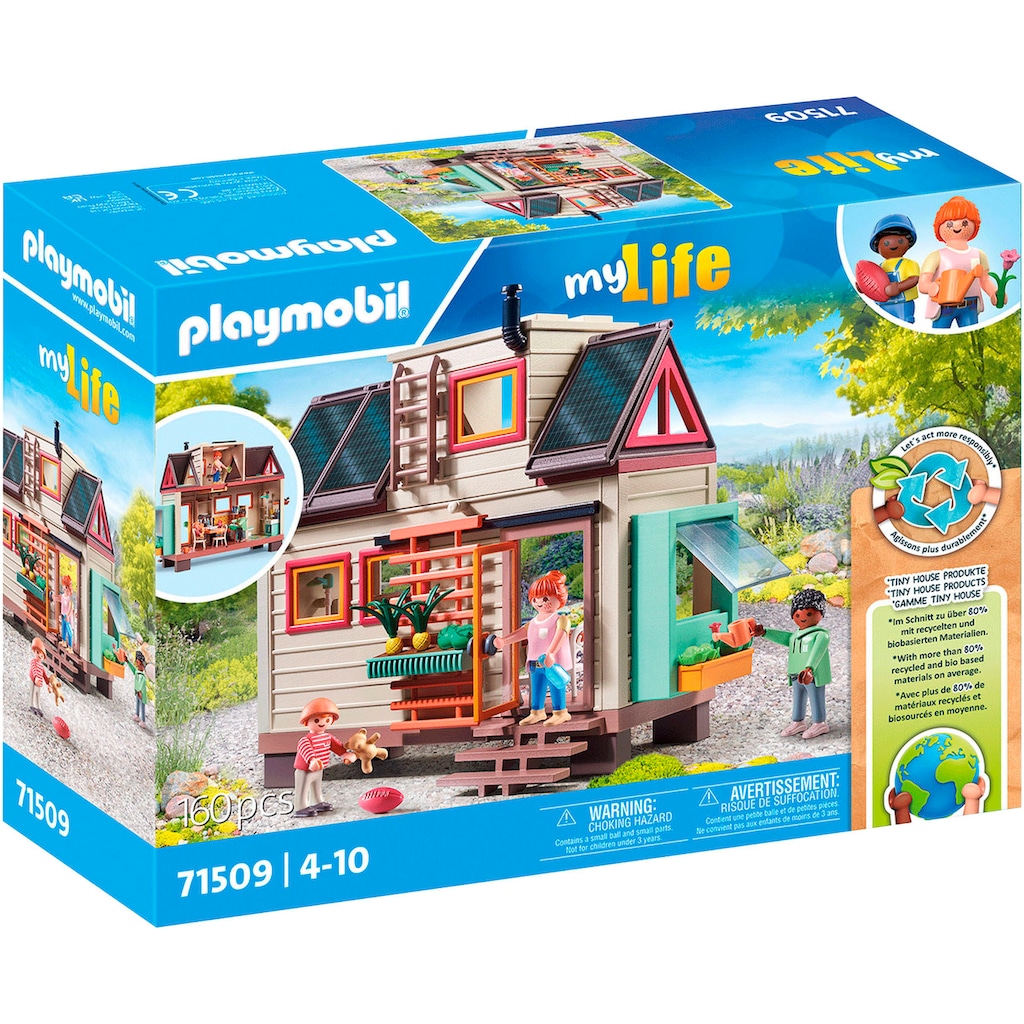 Playmobil® Konstruktions-Spielset »Tiny Haus (71509), My Life«, (160 St.)