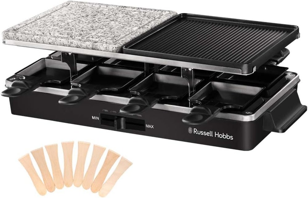 Raclette »26280-56«, 8 St. Raclettepfännchen, 1400 W, Grill für 8 Personen, Multi-Grill