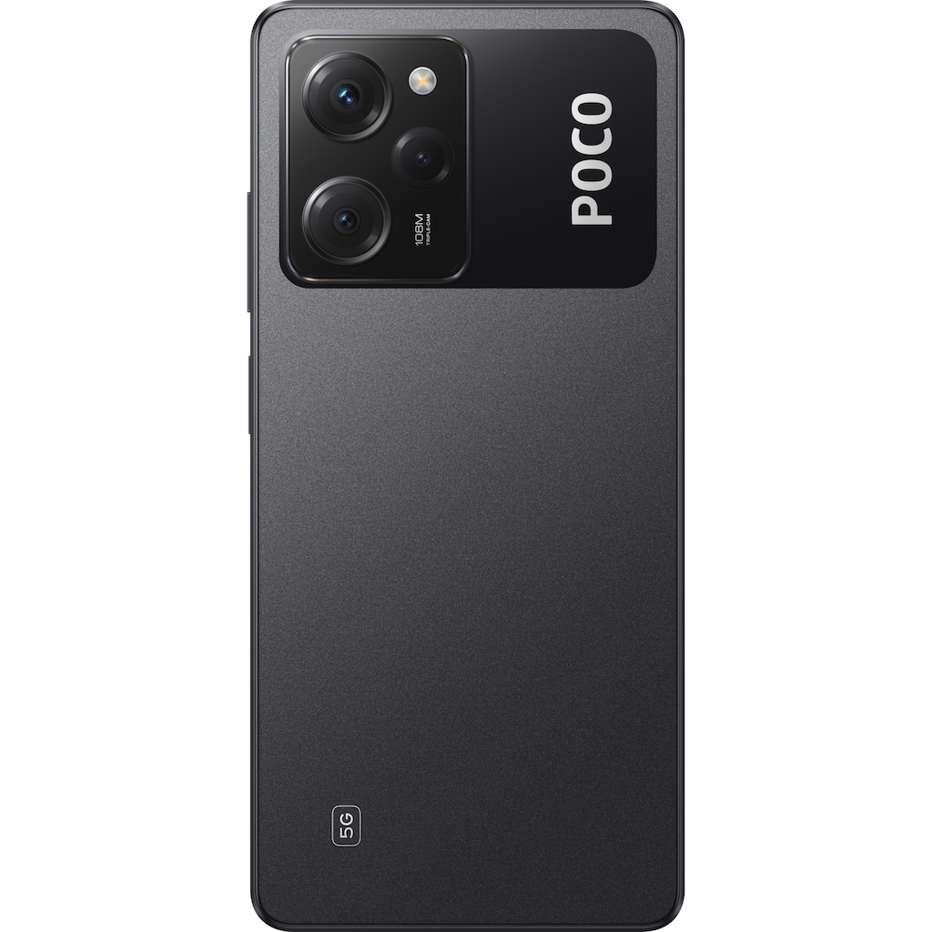 Xiaomi Smartphone »POCO X5 Pro 5G 8GB+256GB«, Schwarz, 16,9 cm/6,67 Zoll, 256 GB Speicherplatz, 108 MP Kamera