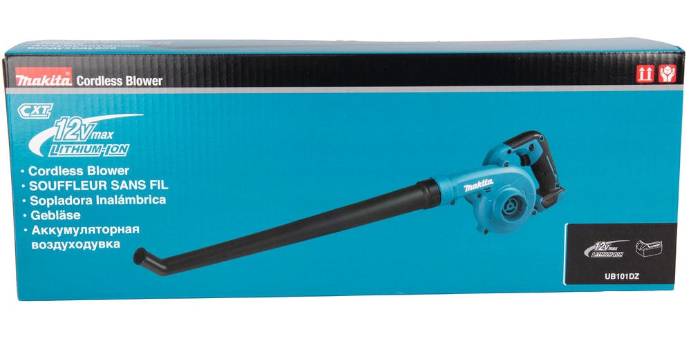 Makita Akku-Gebläse »»UB101DZ« 12V max., 156 m³/h, 56 m/s, ohne Akku und Ladegerät« handlich mit 12V max. Motor mit 3-stufiger Einstellung des Luftstroms