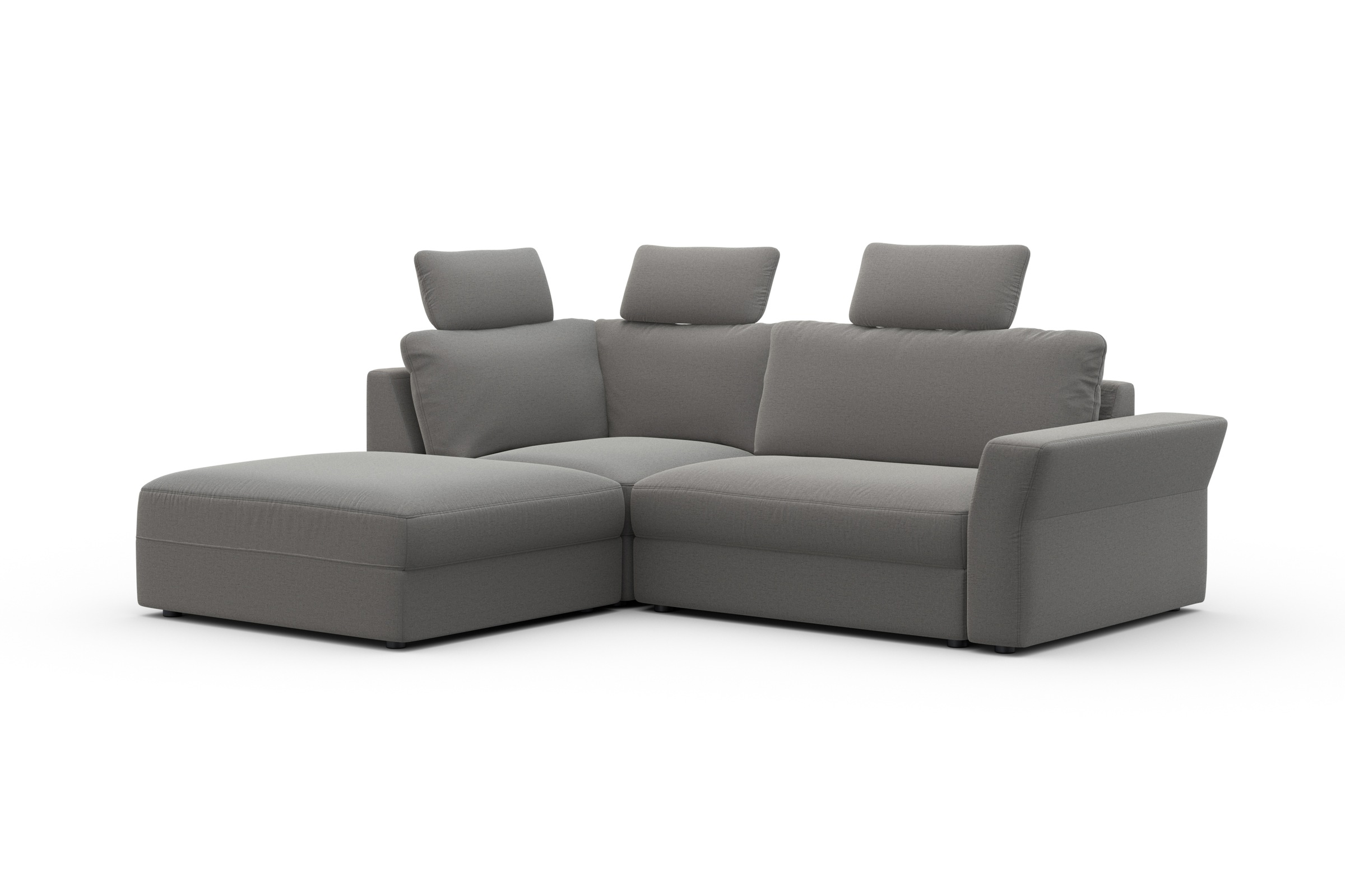 sit&more Ecksofa »Cadabra L-Form«, Breite 243 cm, inklusive Sitztiefenverstellung