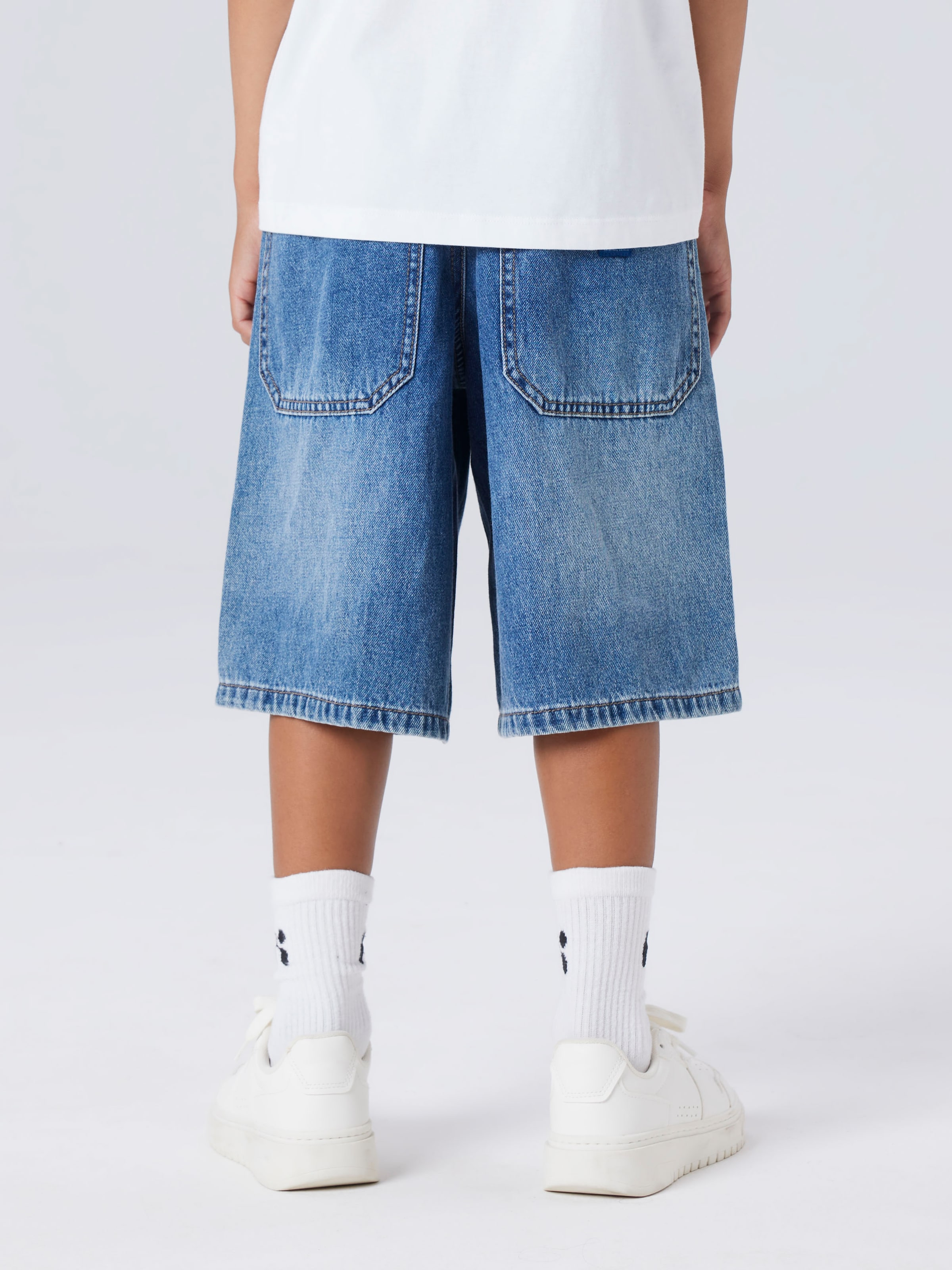 Name It Jeansshorts »NKMBEN X SKATER DNM BERMUDA 8649-BY NOOS« Baumwolle, Baggy Fit