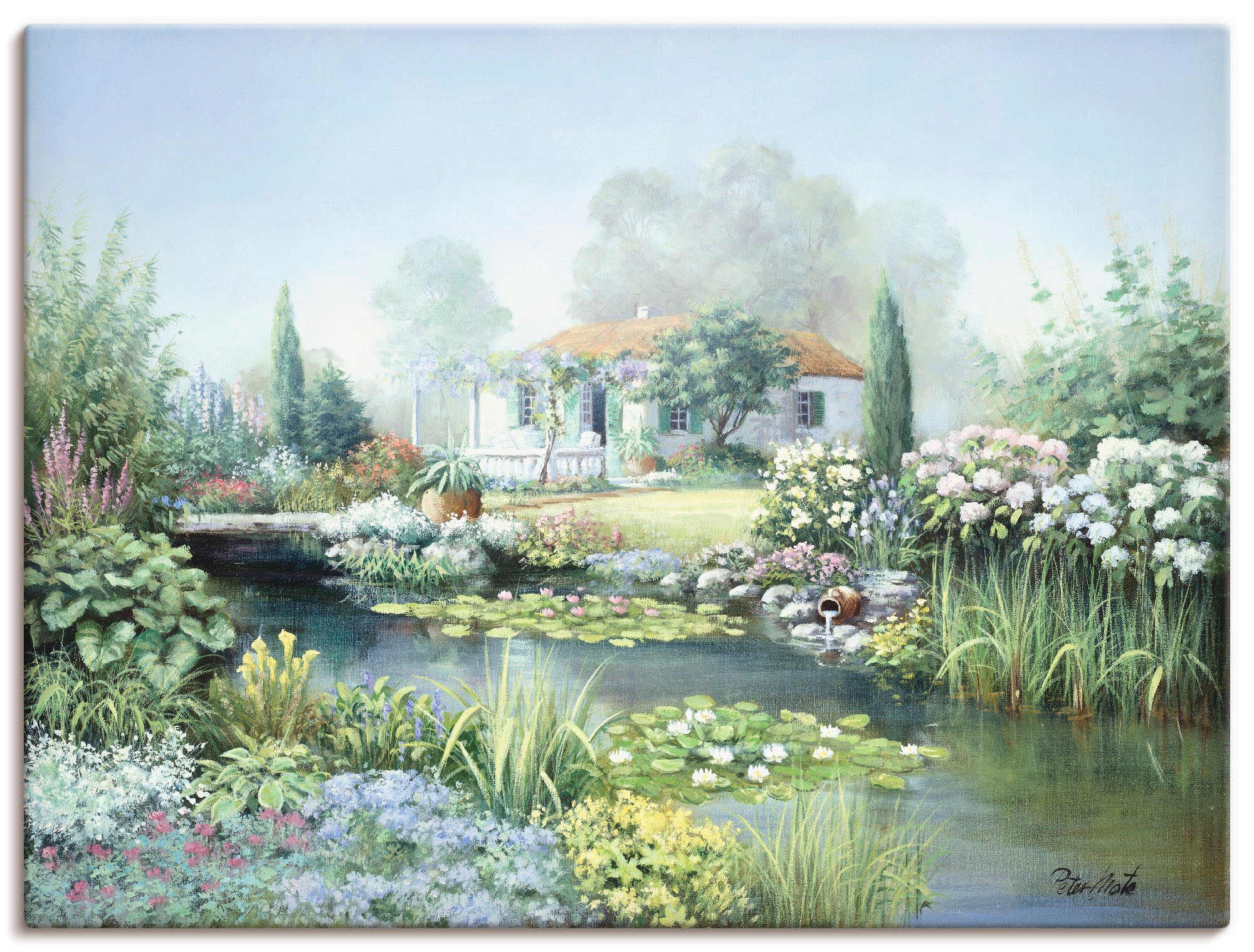 Artland Wandbild »Schatzgarten«, Garten, (1 St.), als Leinwandbild, Poster günstig online kaufen