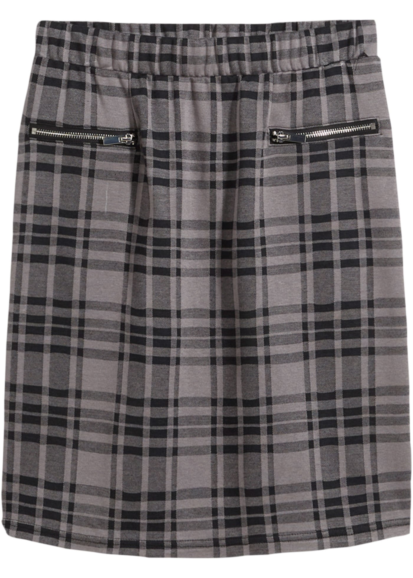 bonprix Jerseyrock »Jersey-Rock« aus Polyester, Viskose und Elasthan, Minirock-Länge, mit Gummizug