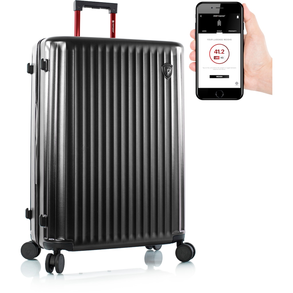 Heys Hartschalen-Trolley »Smart Luggage®, 76 cm«, 4 Rollen