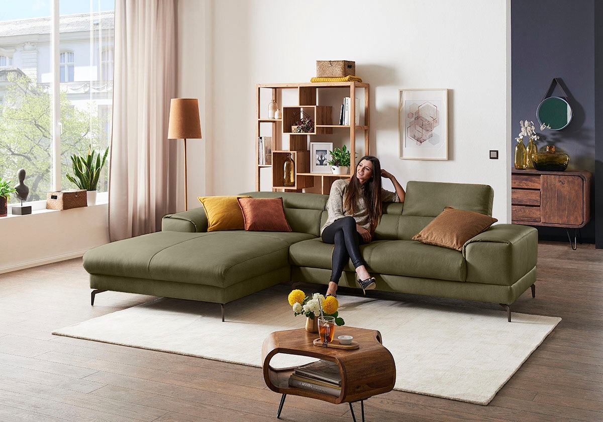 W.SCHILLIG Ecksofa »piedroo, Designsofa mit tollem Sitzkomfort, elegant und günstig online kaufen