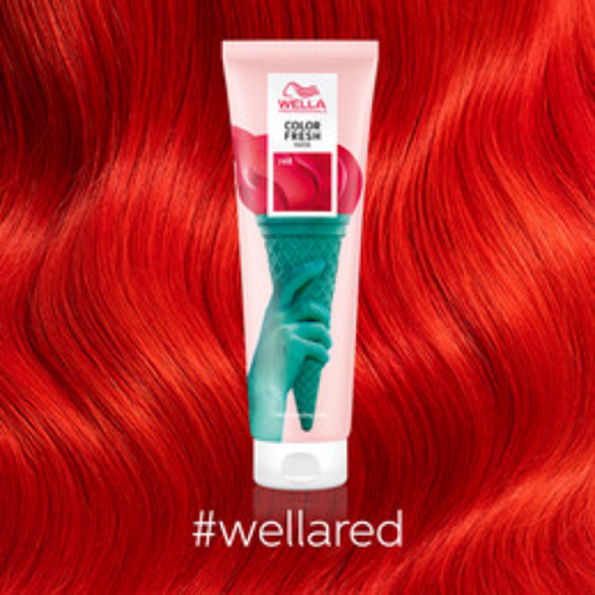 Wella Professionals Haarmaske »Color Fresh Mask Red« frei von Silikonen, auswaschbar, wöchentliche Anwendung