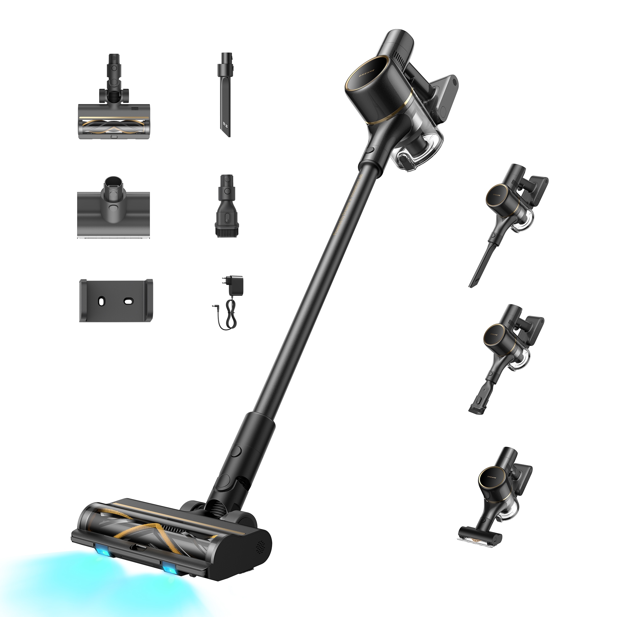 Dreame Akku-Stielstaubsauger »R20 SE« 150 AW, beleuchtete Multibürste, HEPA-Filter