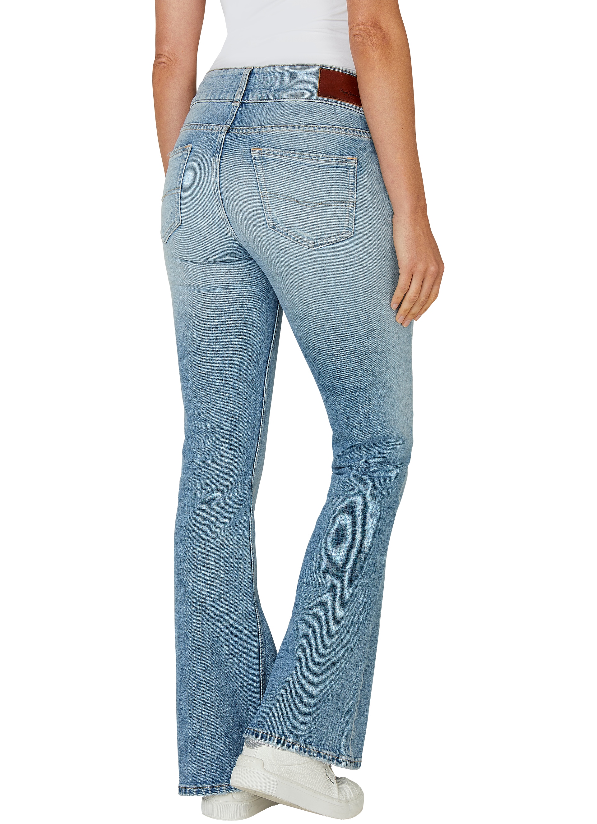 Pepe Jeans 5-Pocket-Jeans »FLARE JEANS MW VENUS« im Flared Fit