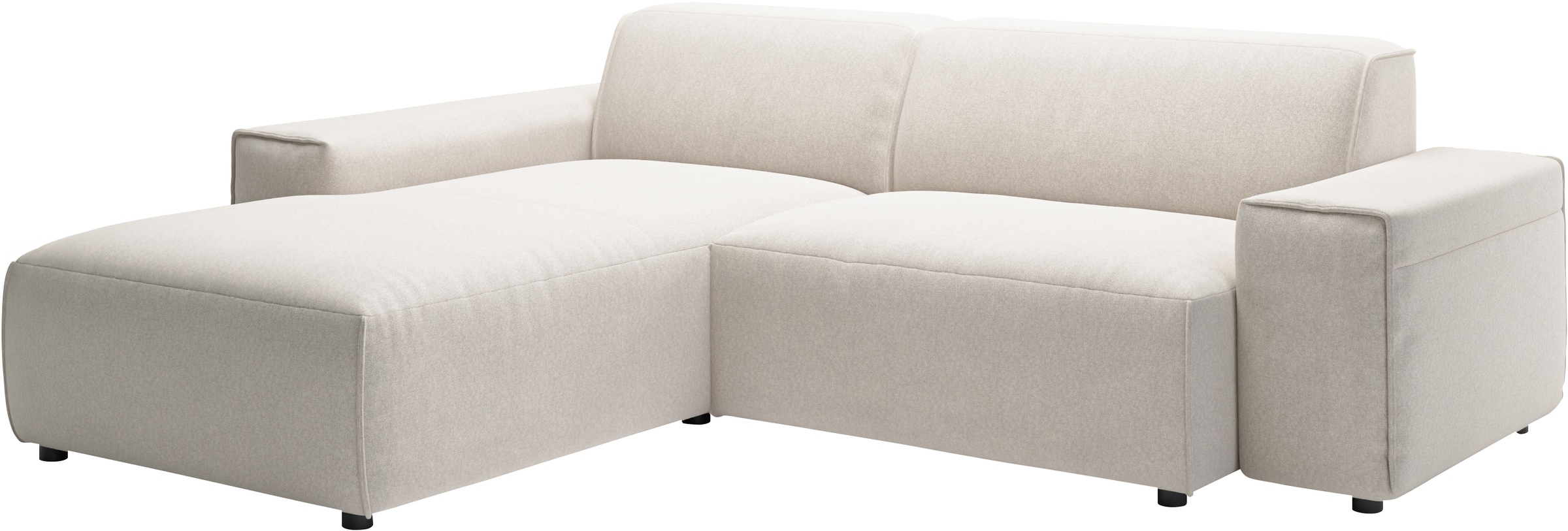 andas Ecksofa »Glimminge L-Form auch in Breitcord, Feincord + Easy care-Bezug,«, Breite 234, Zierkissen