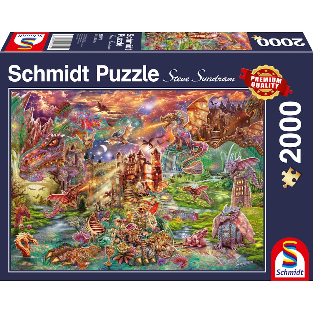 Schmidt Spiele Puzzle »Der Schatz der Drachen«