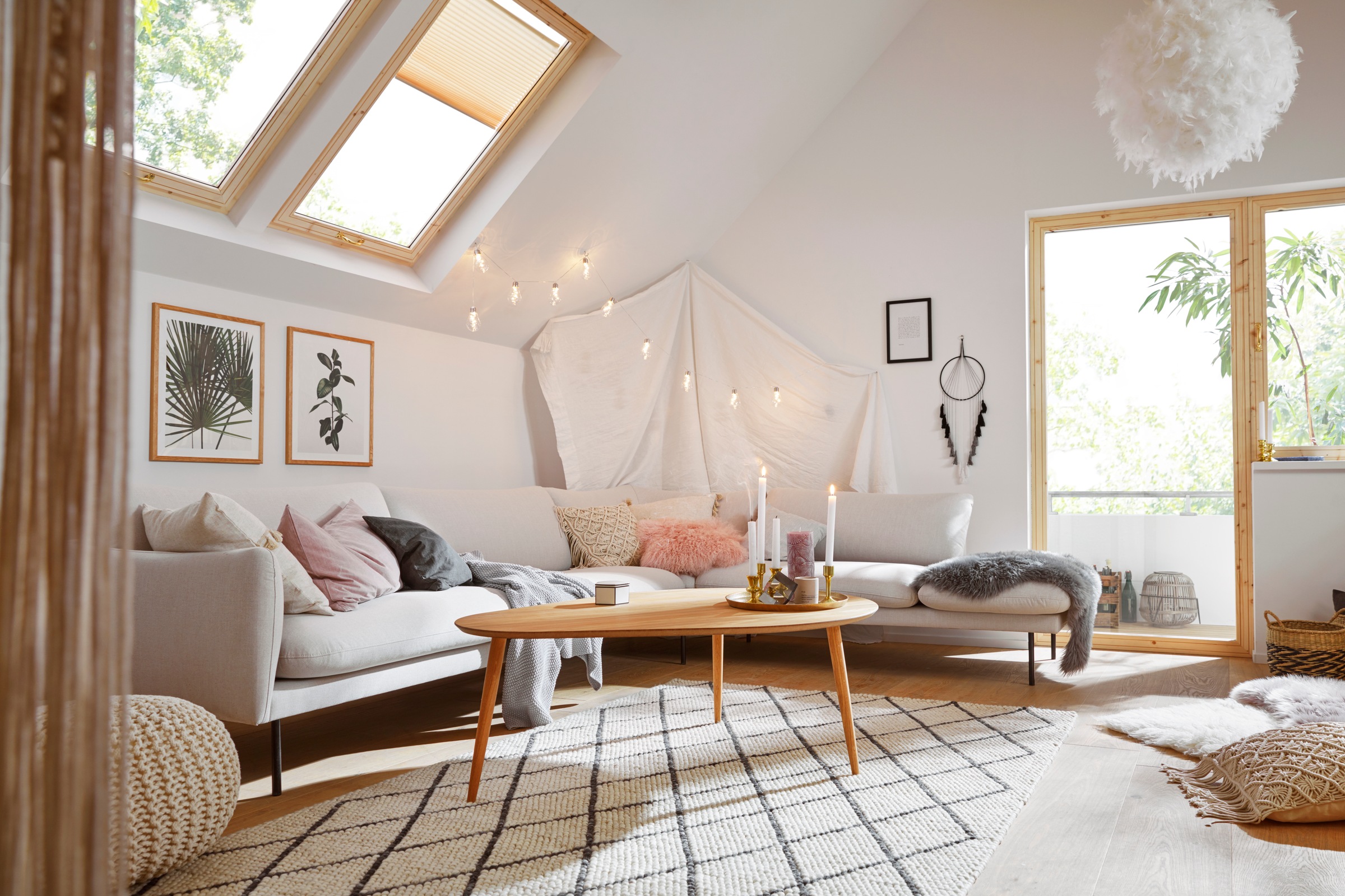 LICHTBLICK ORIGINAL Dachfensterplissee »Haftfix«, Lichtschutz, ohne Bohren, verspannt, Crush-Optik, mit Saugnapf