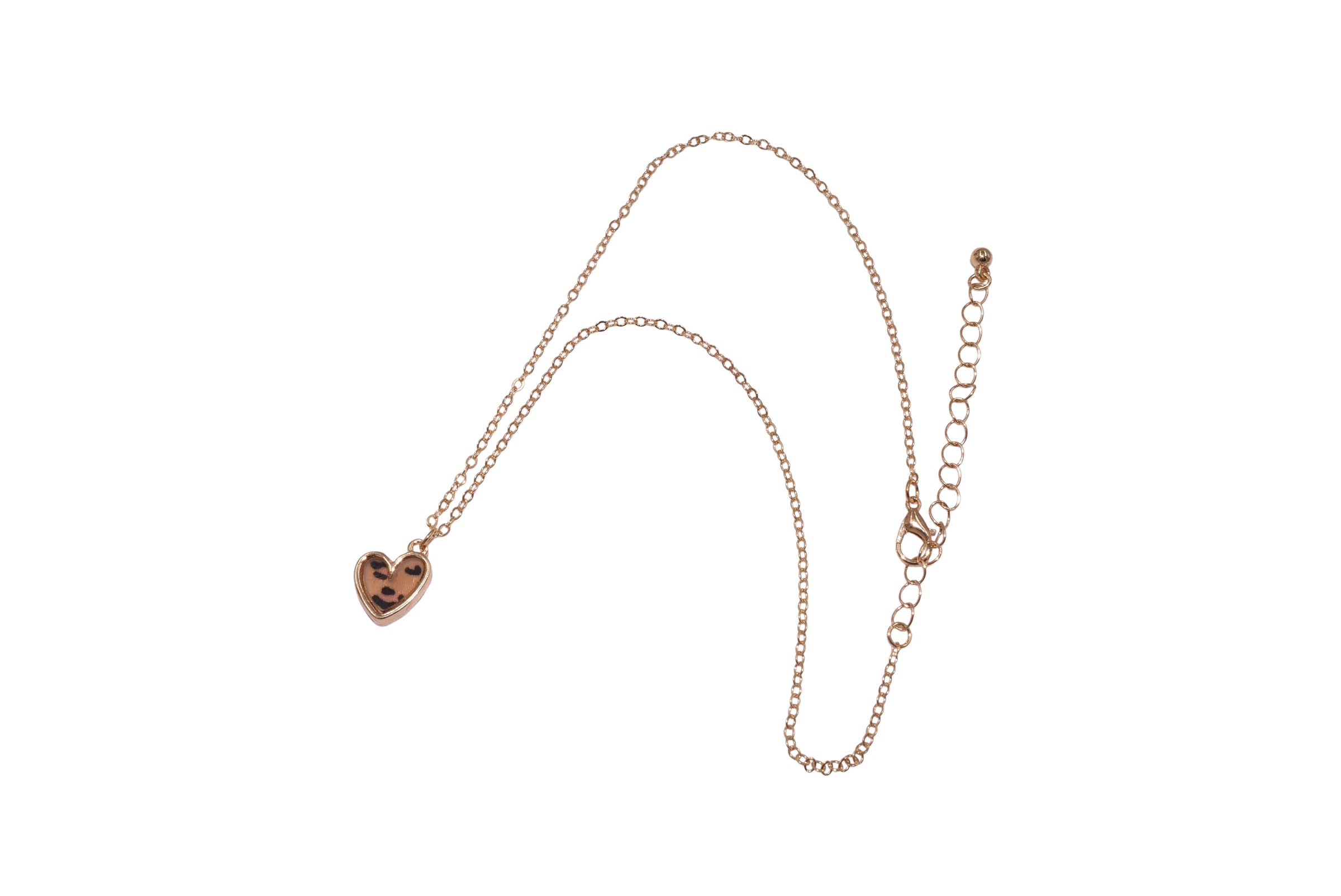 Aniston JEWELRY & WATCHES Schmuckset »Multipack Schmuck Geschenk Ohrringe Armkette Halskette Animalprint« (Set, 5 tlg.)