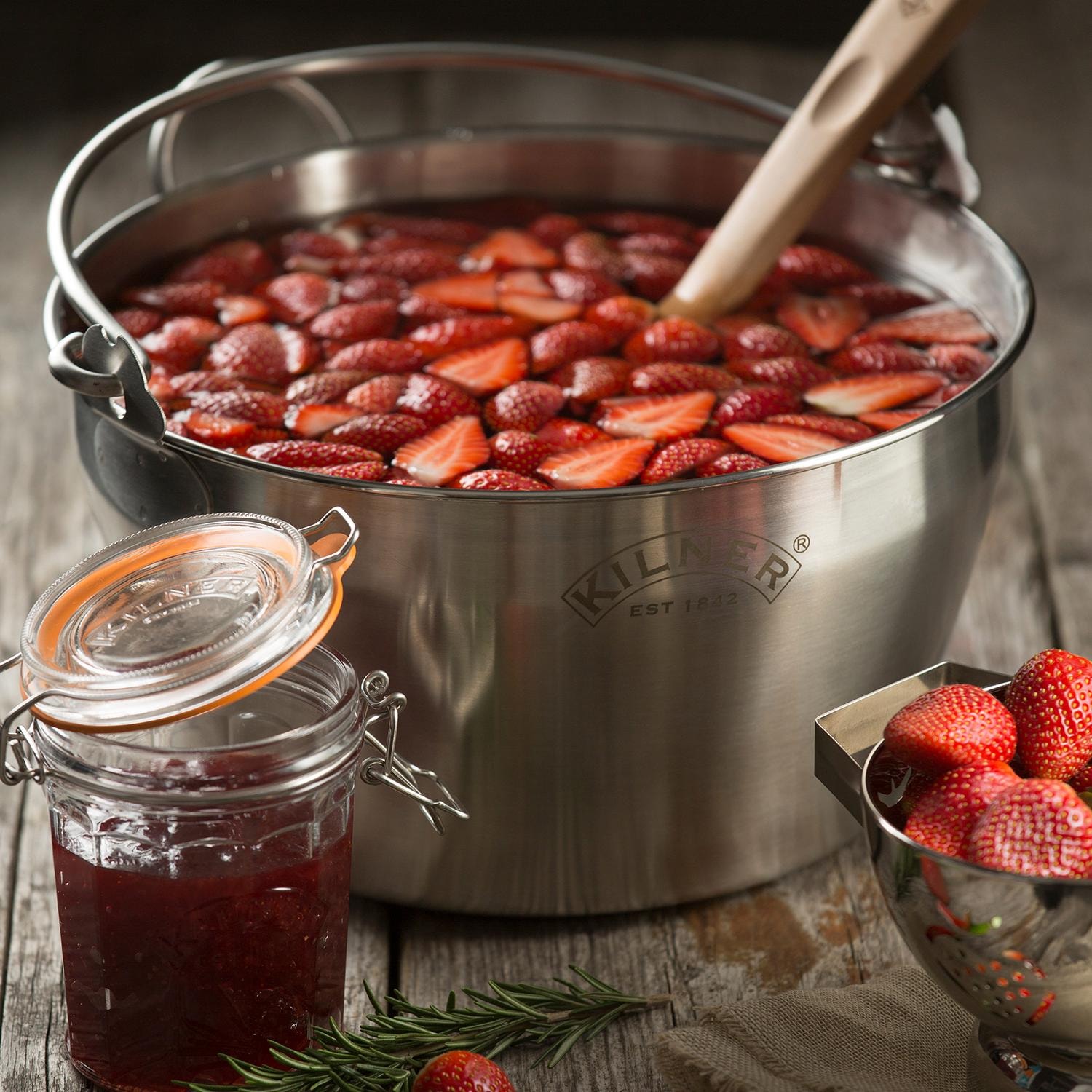 KILNER Einkochtopf, Edelstahl, (1 tlg.), kaufen Rechnung Liter, Induktion auf 8