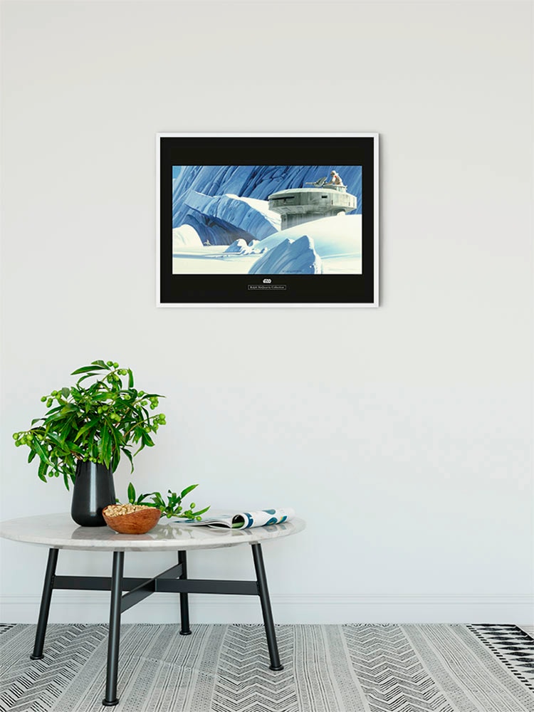 Komar Bild »Star Wars Classic RMQ Hoth Echo Base«, Star Wars, (1 St.), Wandbild zur Dekoration im Kinderzimmer - ohne Rahmen