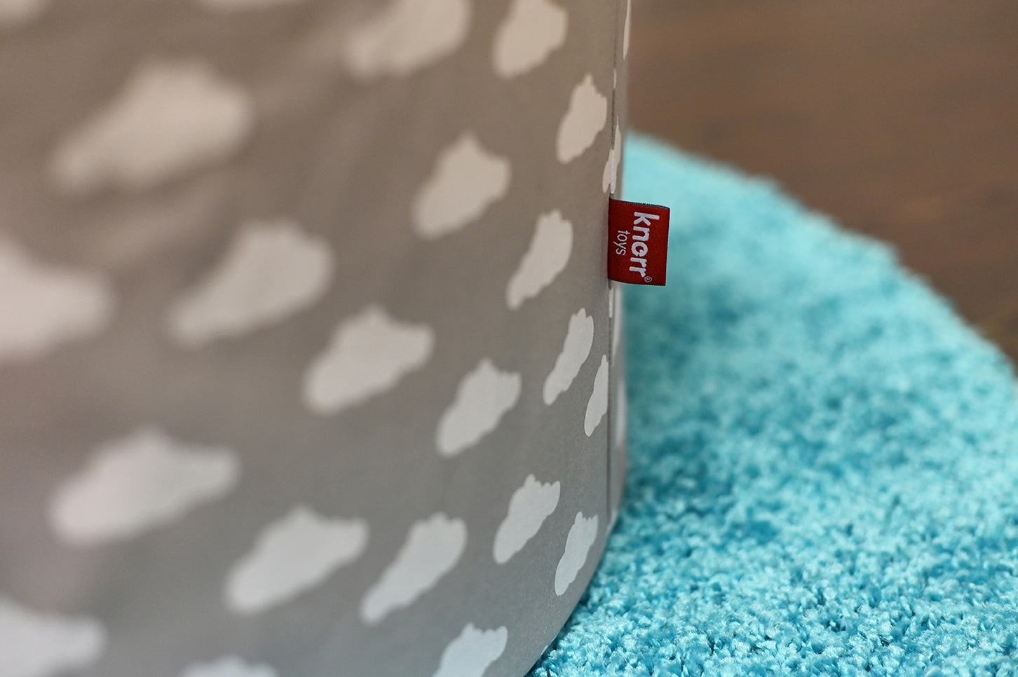 Knorrtoys® Bällebad »Soft, Grey White Clouds«, mit 300 Bällen rose/creme/lightBlue; Made in Germany