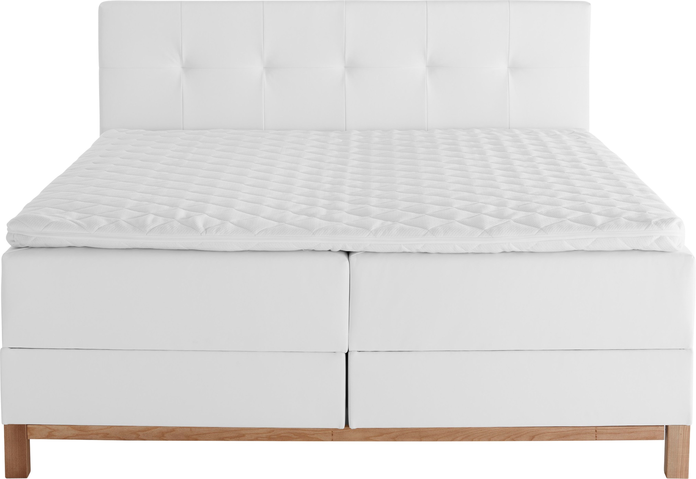 meise.möbel Boxspringbett »Catania«, mit Bettkasten und Topper