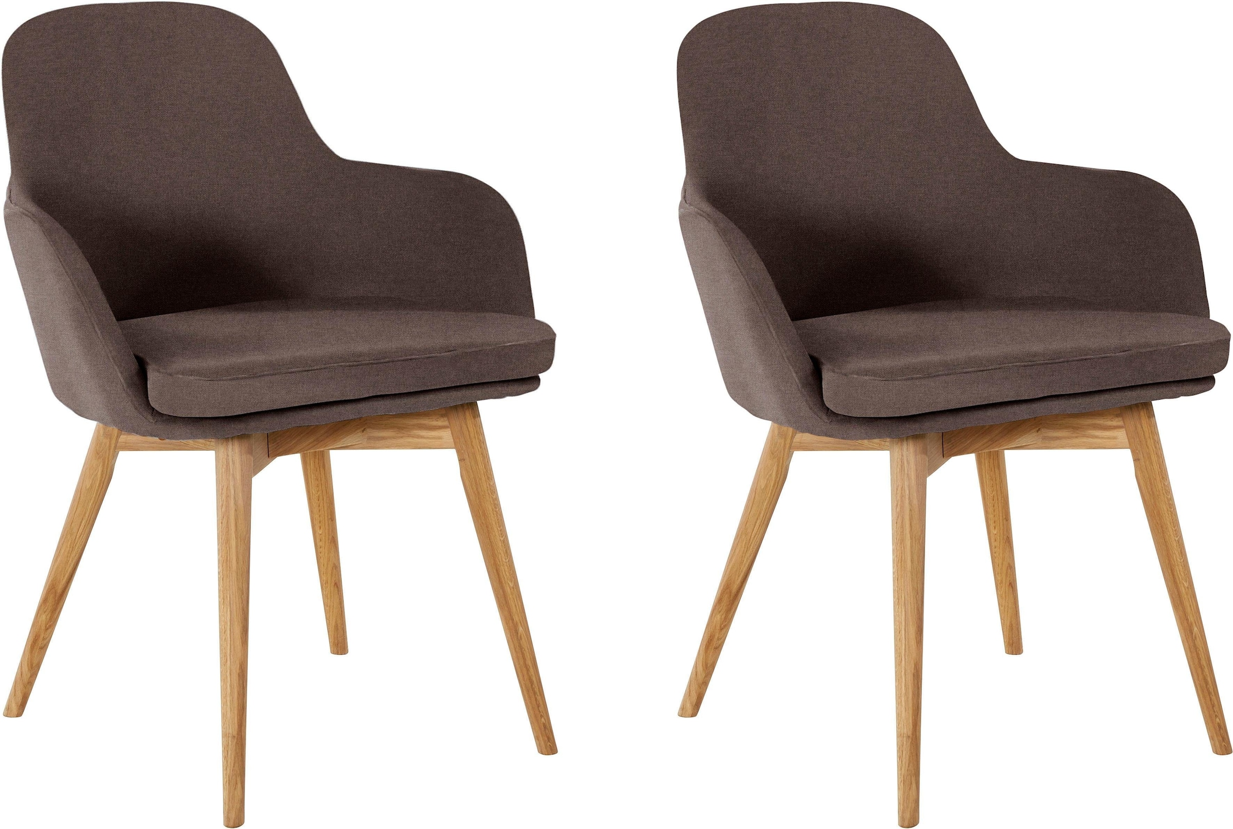 Home affaire Armlehnstuhl »Livry« (Set) 2 Stk.Polsterstuhl, Schalenstuhl günstig online kaufen