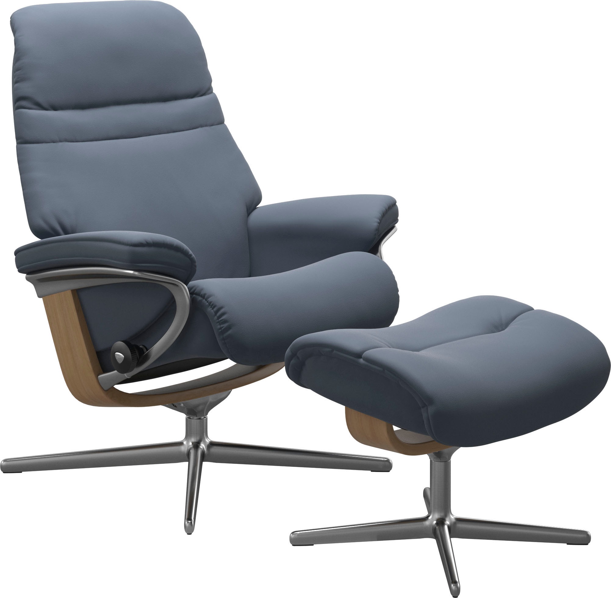 Stressless® Relaxsessel »Sunrise«, (Set, Relaxsessel mit Hocker), mit Hocke günstig online kaufen