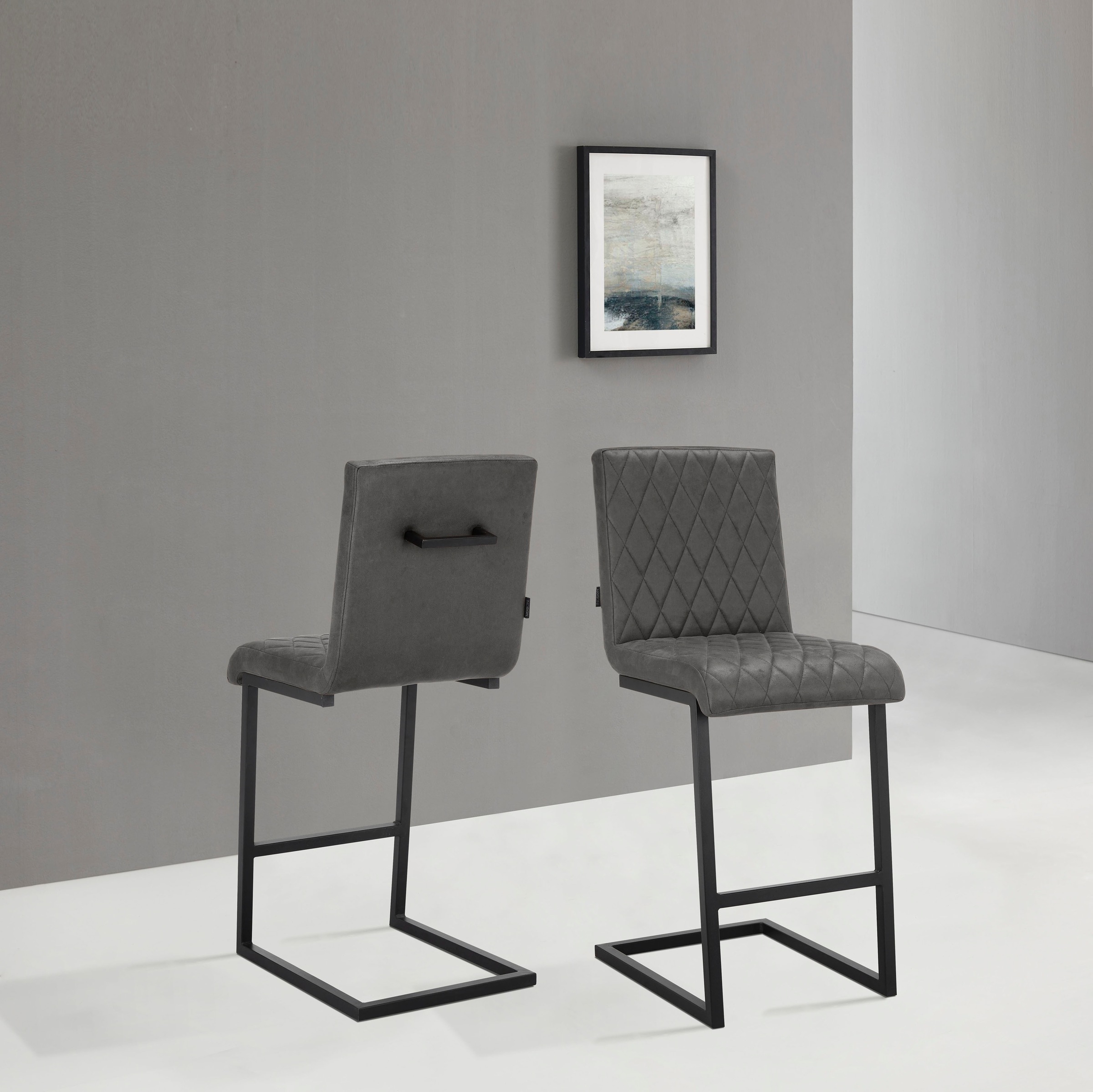 INOSIGN Bistrostuhl »Janelle« () 2 Stk.Sitz und Rücken gepolstert, Nähte am günstig online kaufen