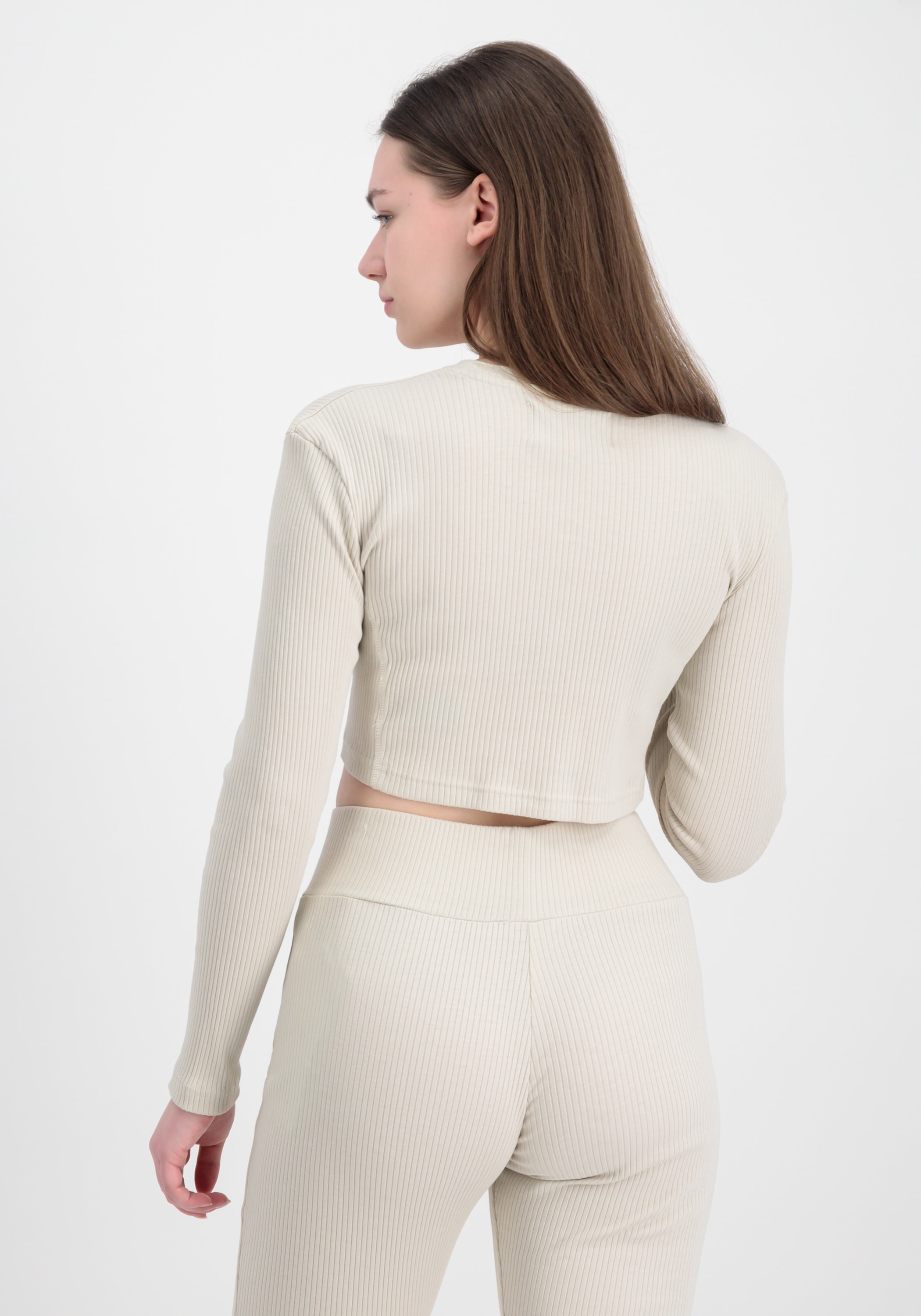 Alpha Industries Longsleeve »Alpha Industries Women - Longsleeves X-Fit Rib LS C Women«