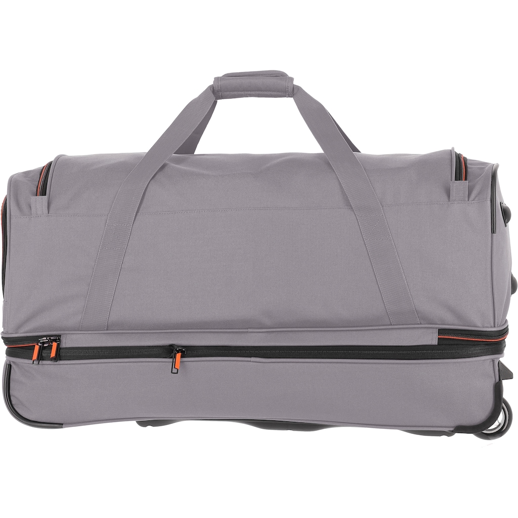 travelite Reisetasche »Basics, 70 cm, grau/orange«