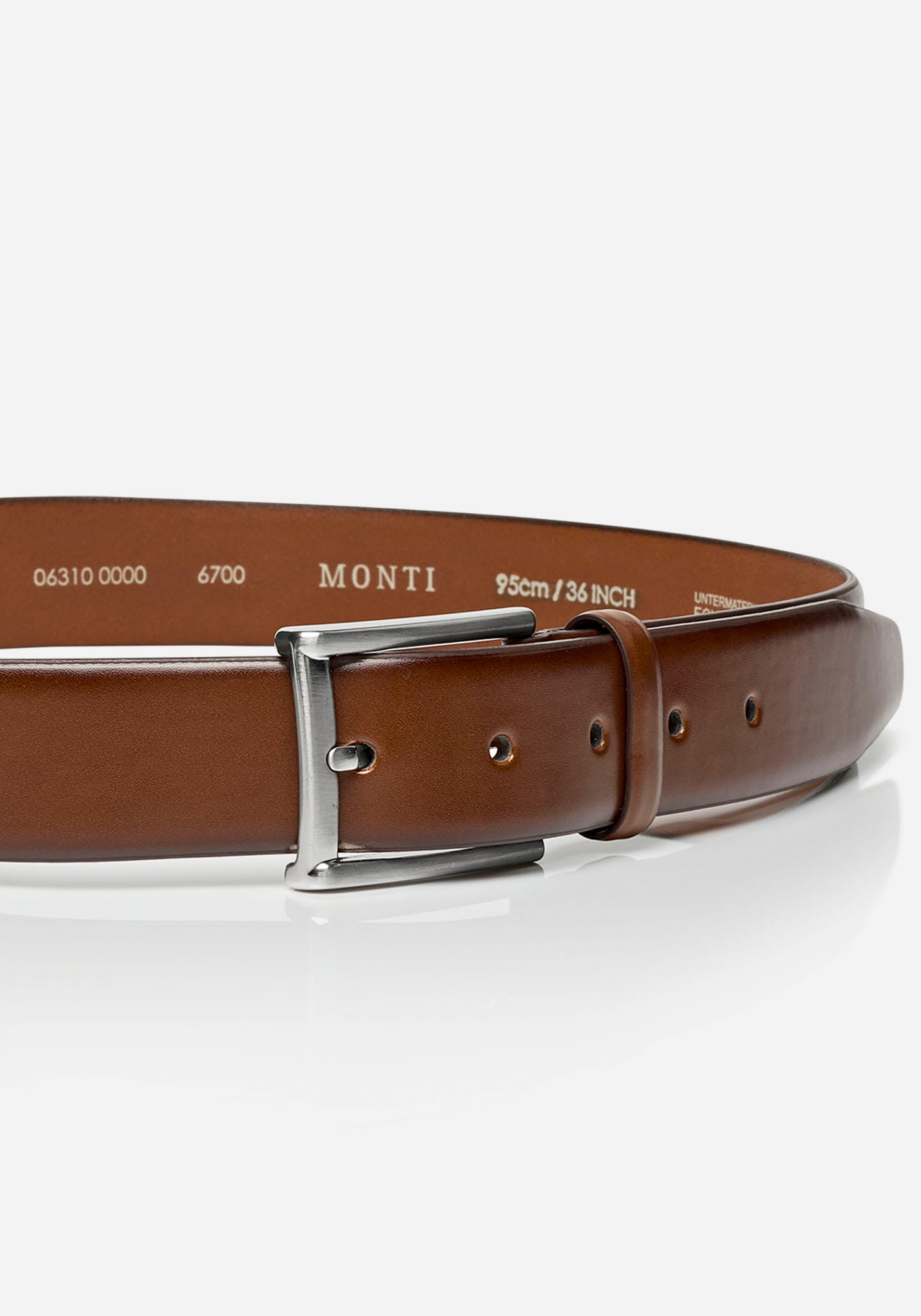 MONTI Synthetikgürtel, Klassisch-Business, kürzbar, bis Gr. 150 cm