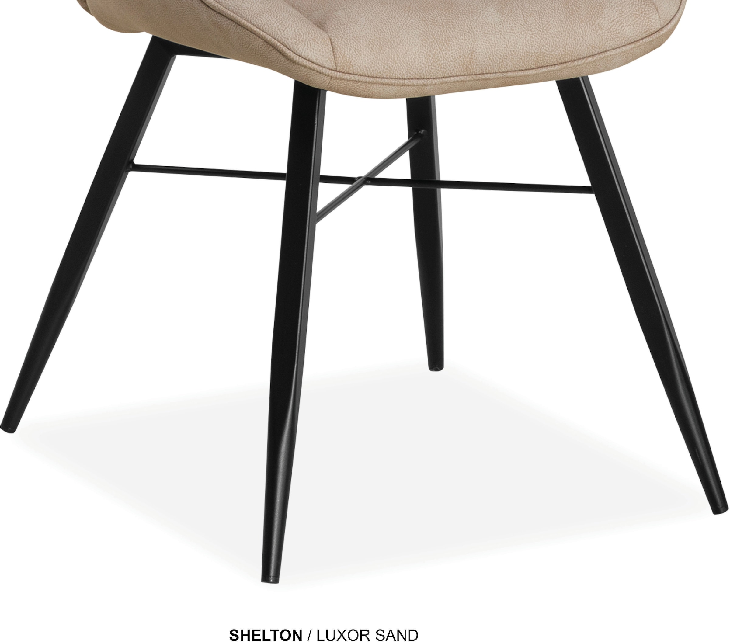 OMG Design Esszimmerstuhl »Shelton« (Set) 2 Stk.Esszimmerstuhl, pflegeleichter Bezug, mit Handgriff