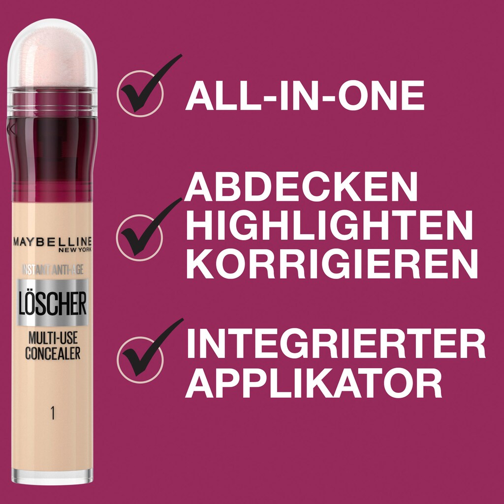 MAYBELLINE NEW YORK Concealer »Instant Anti-Age Effekt«