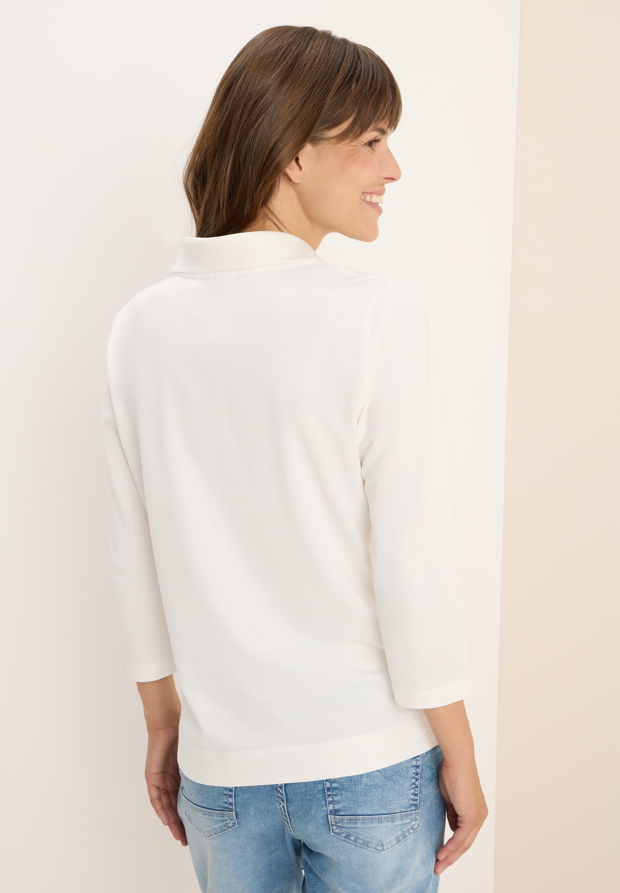 Cecil Poloshirt mit Polo Kragen