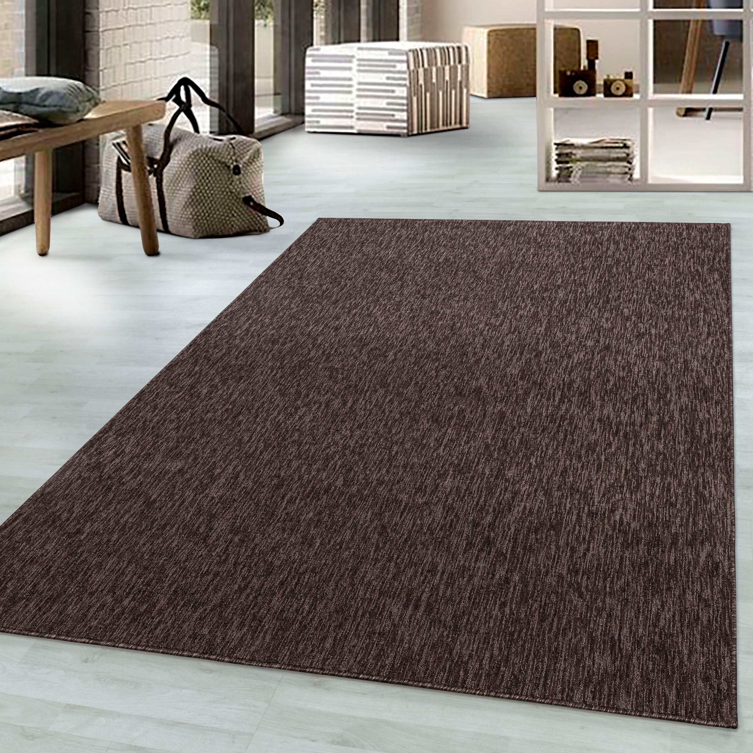 Ayyildiz Teppiche Teppich »Nizza 1800 Kurzflorteppich«, rechteckig, 6 mm Hö günstig online kaufen