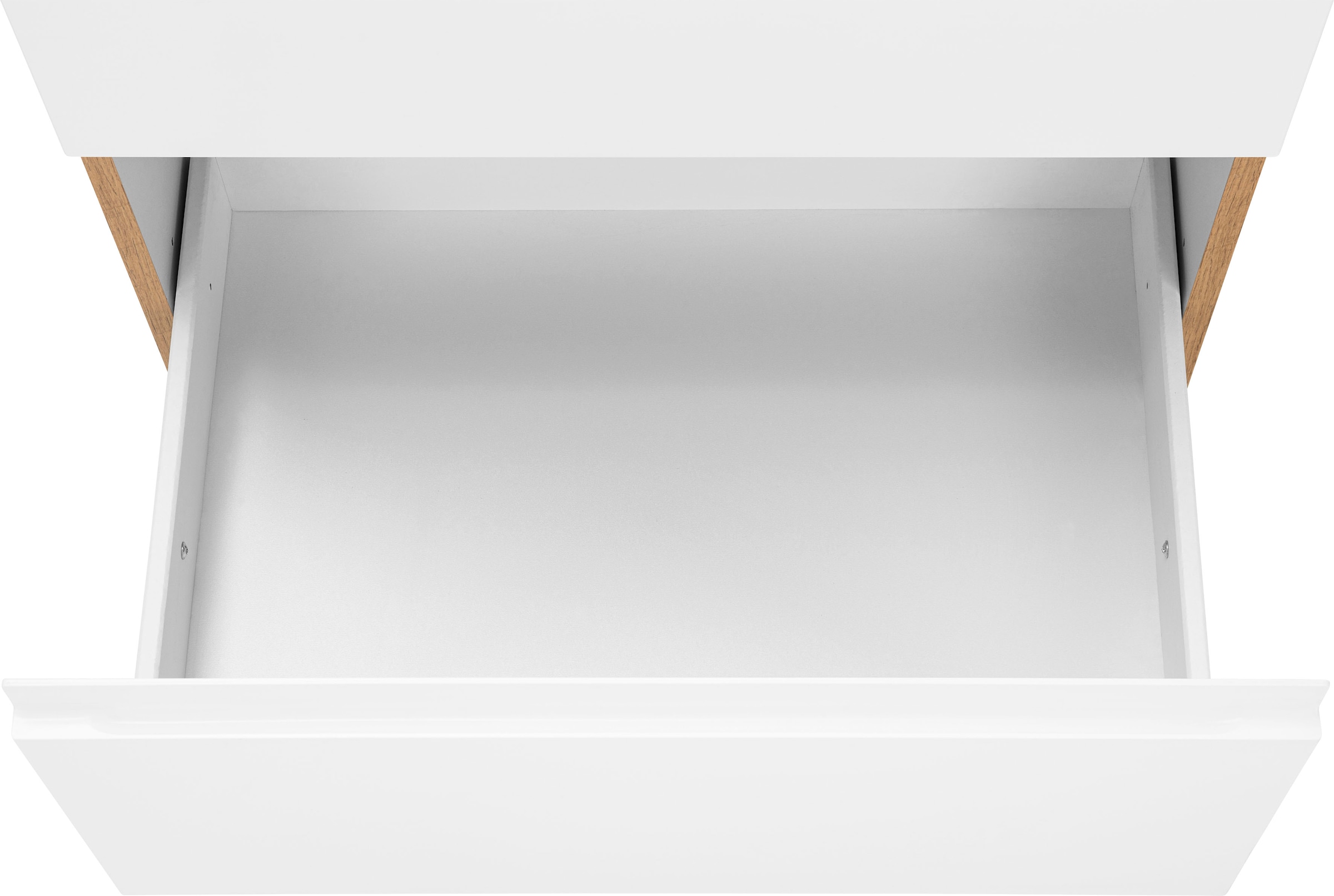 KOCHSTATION Unterschrank »KS-Bruneck« >>Bruneck<< 60 cm breit, für viel Stauraum, hochwertige MDF-Fronten