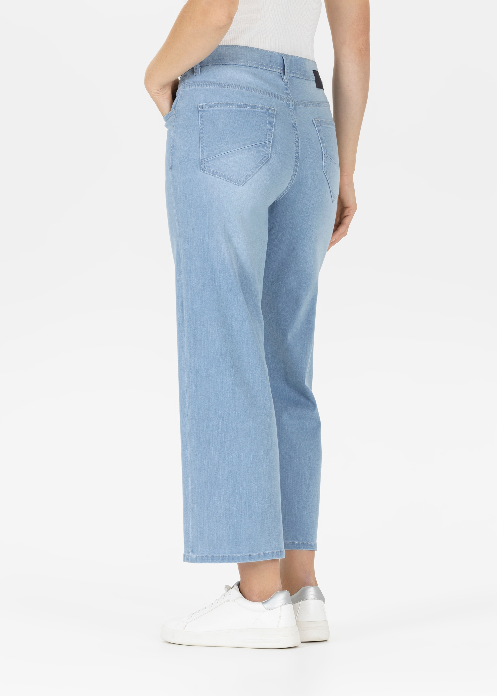 Stehmann 7/8-Jeans »Melli-Culotte-W« 7/8-Beine, mit Gummizug