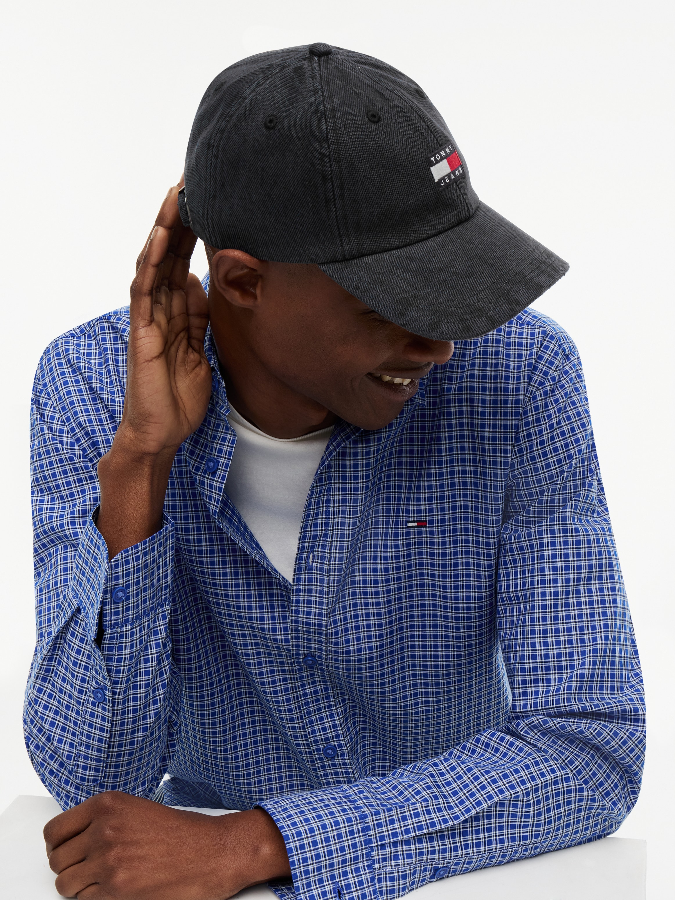 Tommy Jeans Baseball Cap »TJM HERITAGE« aus Denim mit Logo