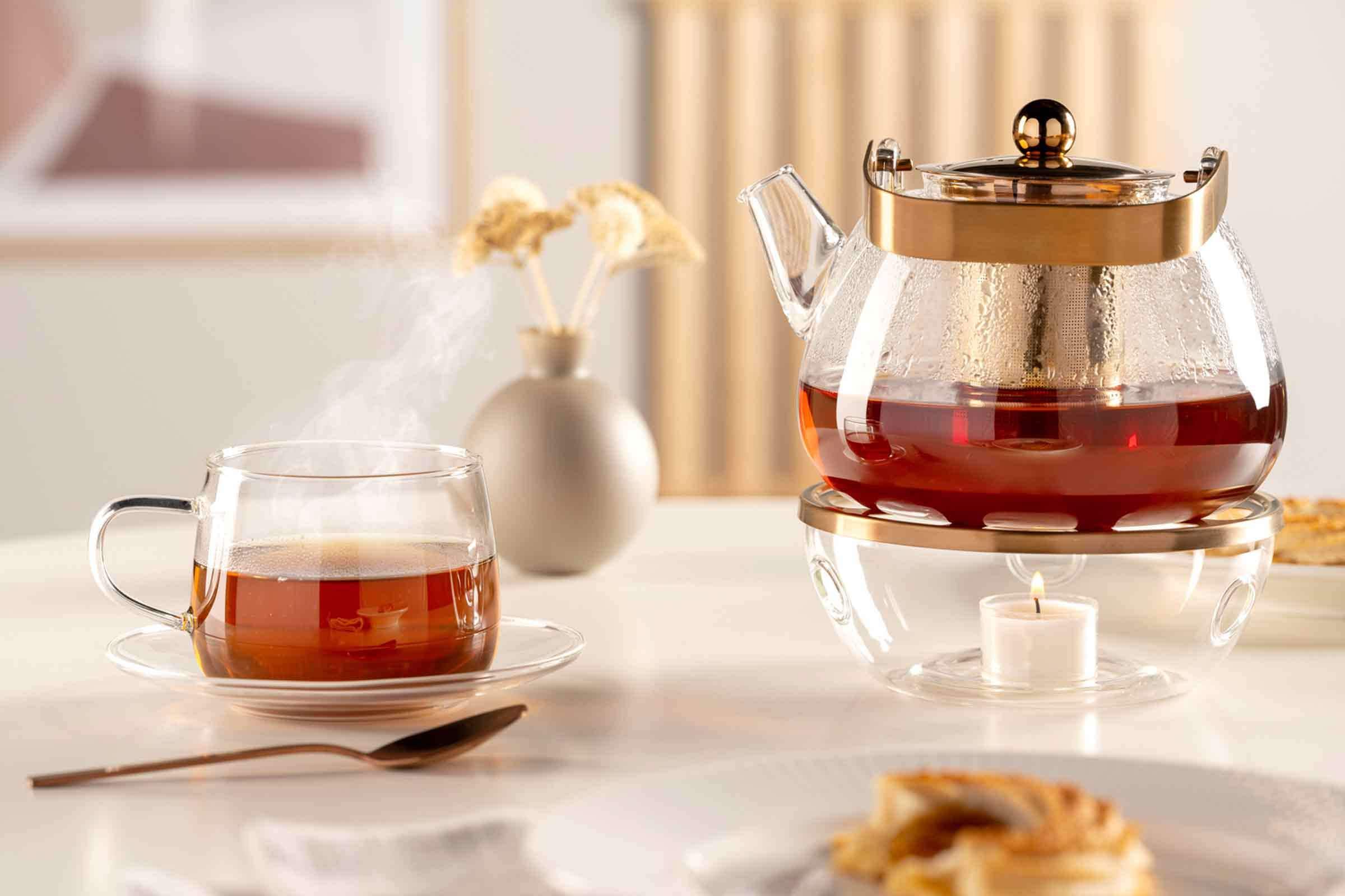 LEONARDO Untertasse »Teeuntertassen Tè Per Te ø 15 cm 6er Set transparent«