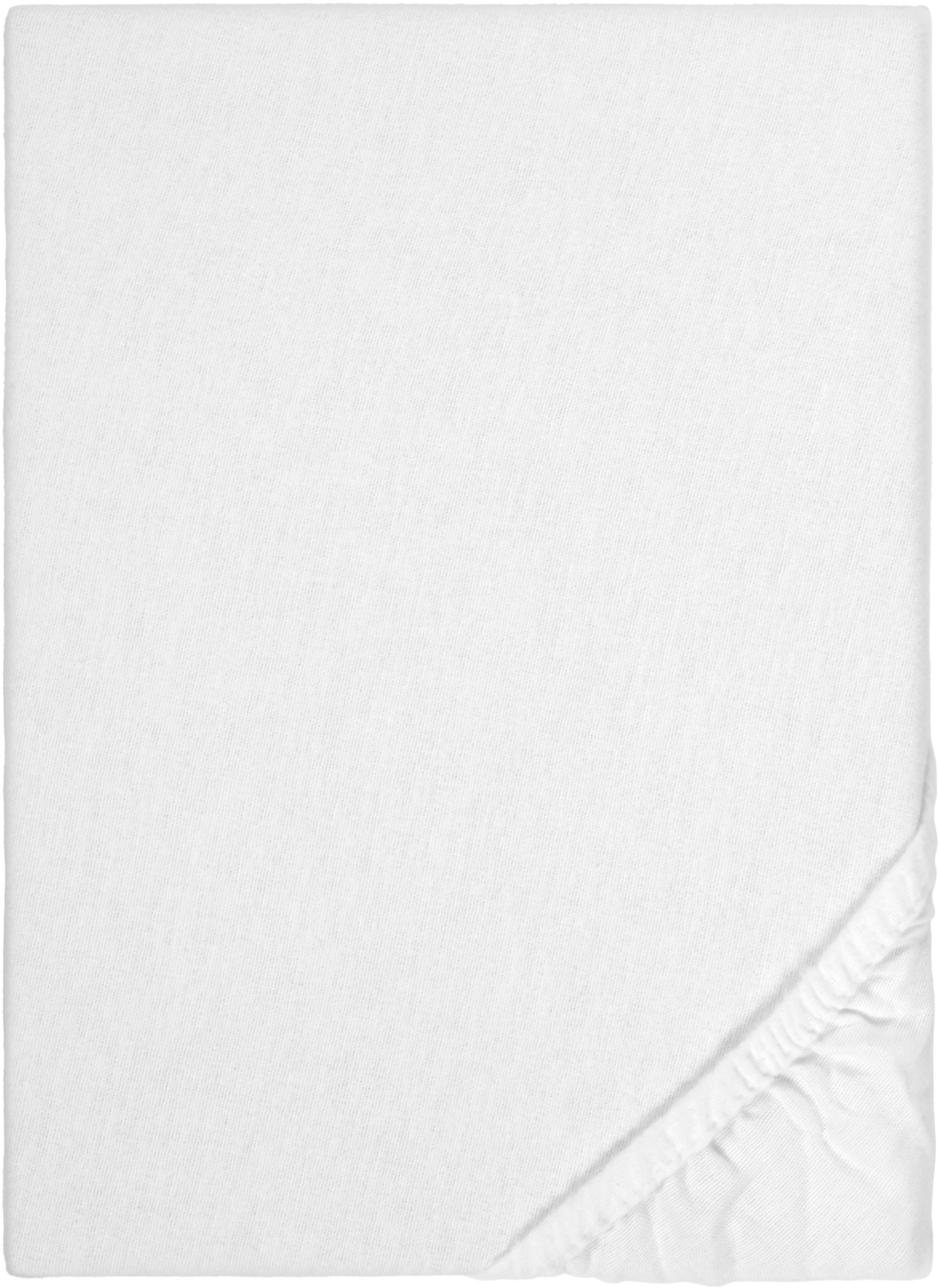 Biberna Spannbettlaken »Biber in Gr. 90x200, 140x200 oder 180x200 cm«, aus Baumwolle, für Matratzen bis 22 cm Höhe, Winter, Bettlaken