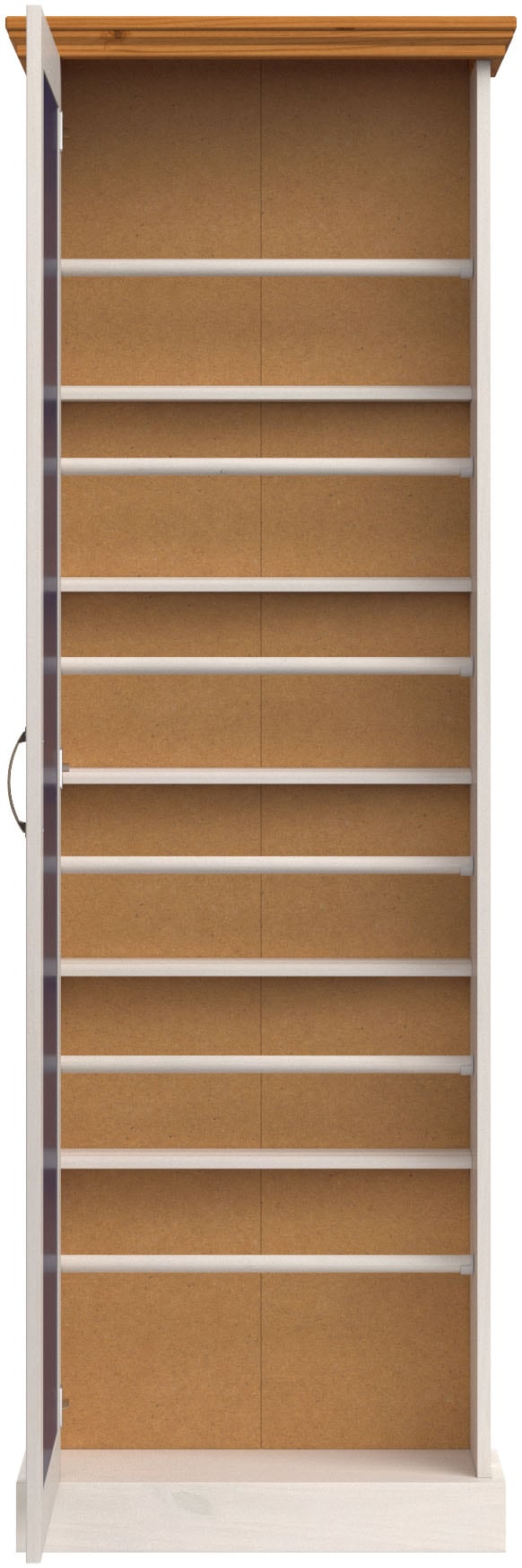 Home affaire Schuhschrank »Selma«, mit Spiegeltür u. 6 Schuhreihen, Breite 60 cm, Höhe 180 cm