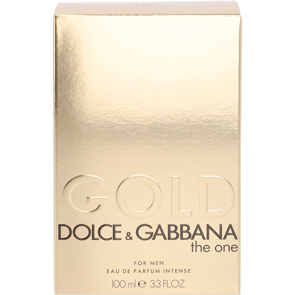 DOLCE & GABBANA Eau de Parfum »Dolce & Gabbana The One Men Gold«