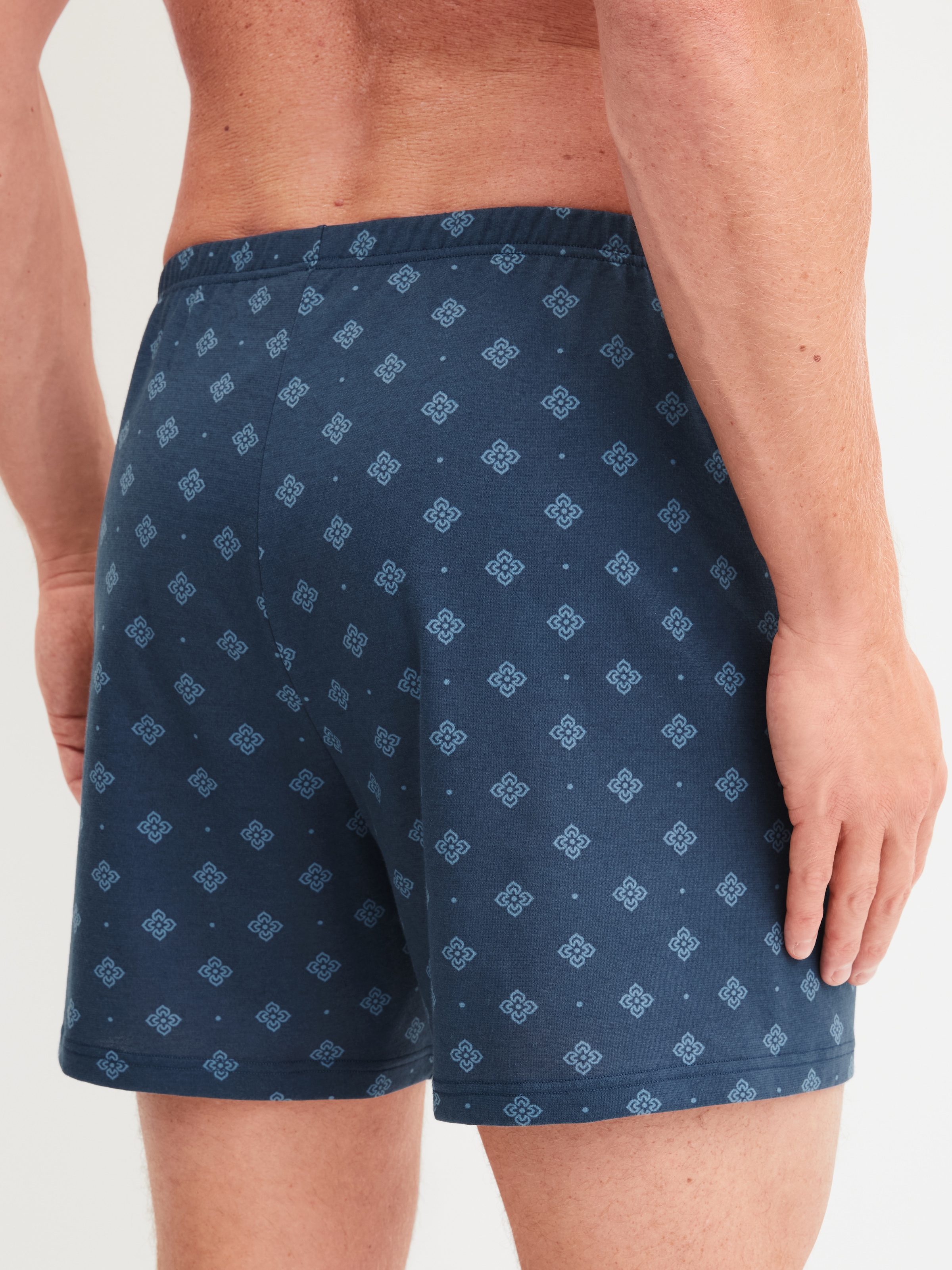 CALIDA Weiter Boxer »Prints« ohne Eingriff, lockere Passform, in Single-Jersey Qualität