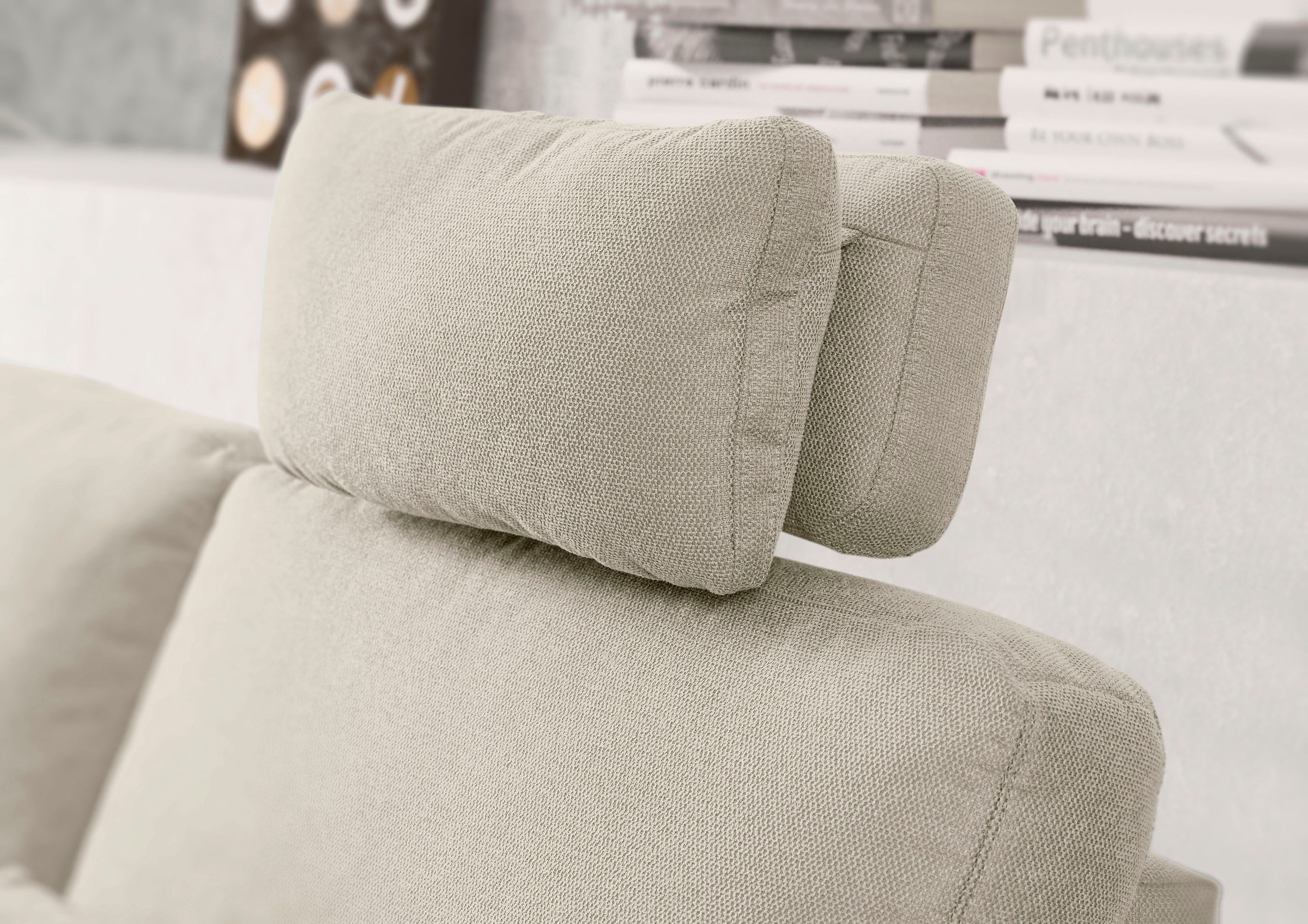 3C Candy Ecksofa »Kairo modernes Multifunktions-Sofa, bequem, L-Form«, inklusive Drehsitz, Armlehnen- und Rückenverstellung