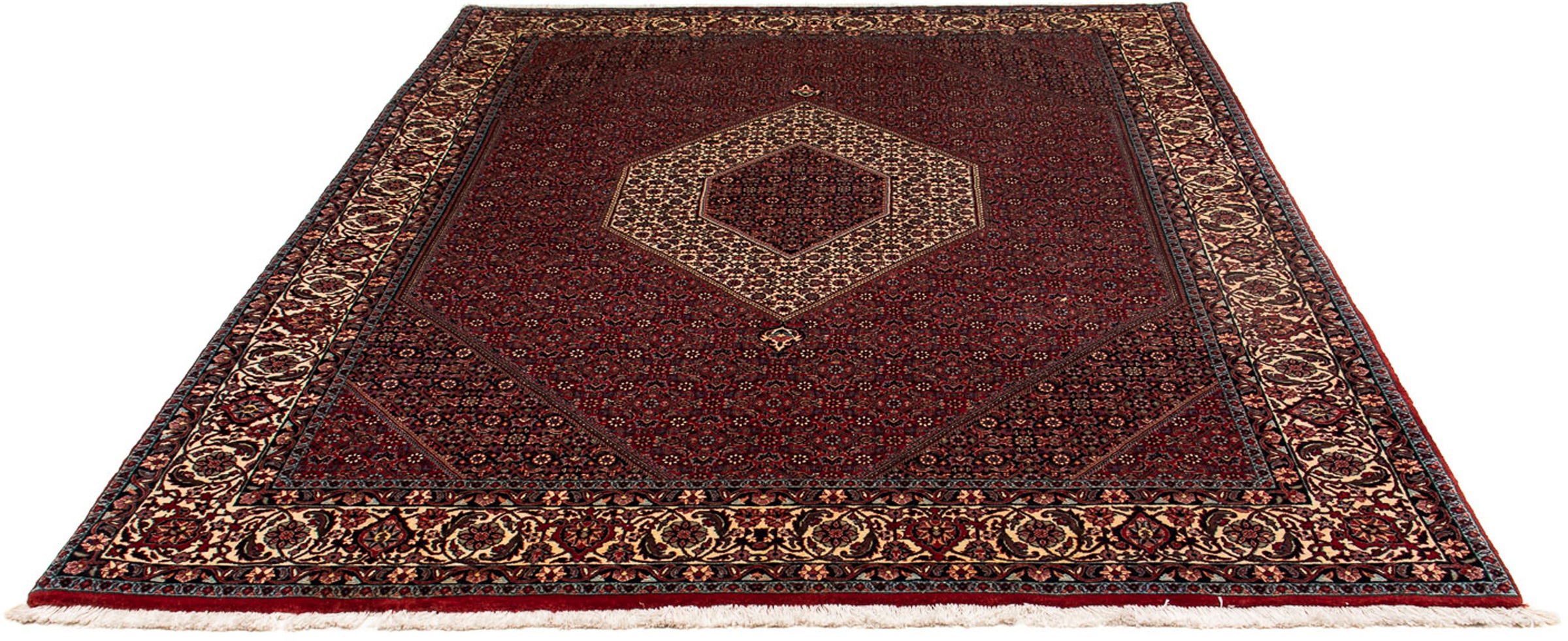 morgenland Orientteppich »Perser - Bidjar - 257 x 204 cm - dunkelrot«, rech günstig online kaufen