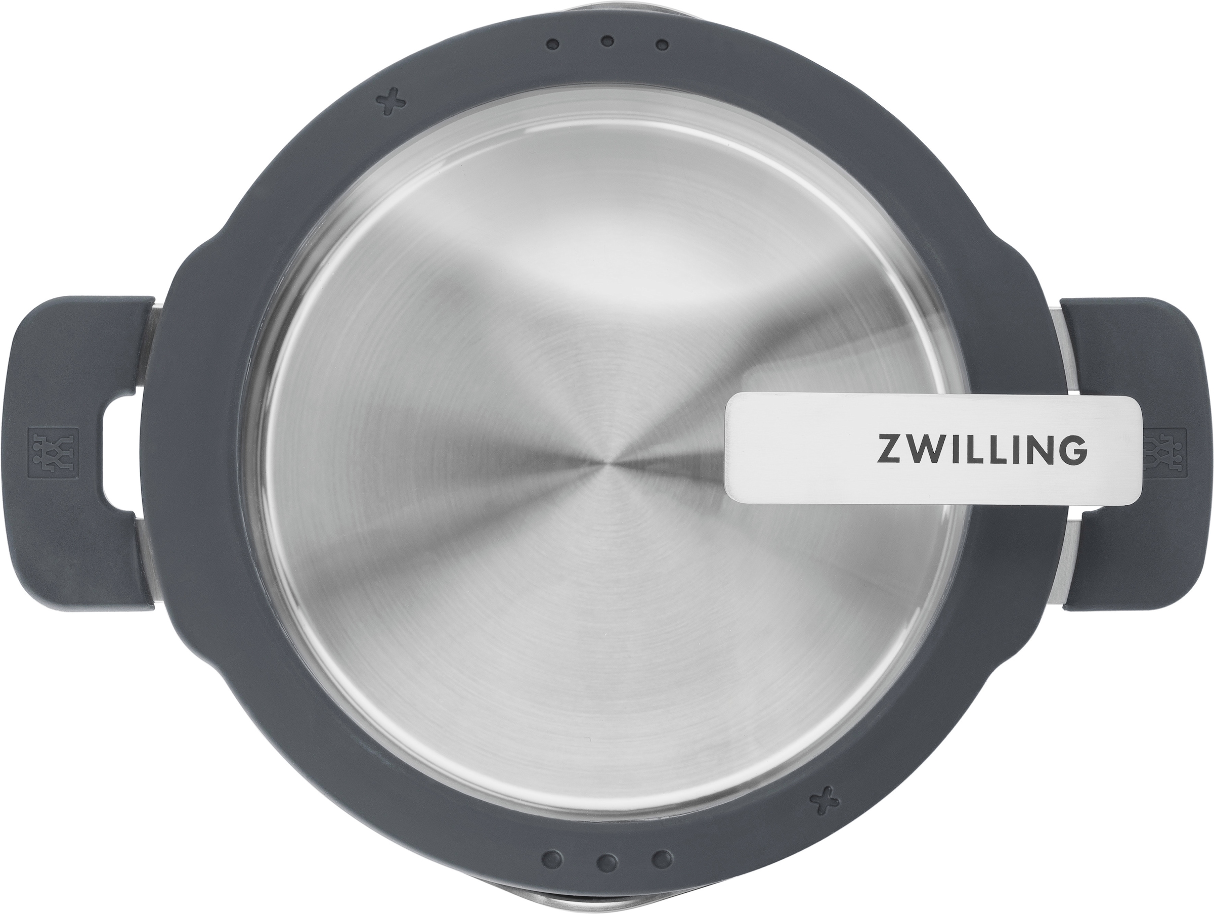 Zwilling Topf-Set »Simplify«, Edelstahl 18/10, (Set, 9 tlg., je 1 Kochtopf Ø 16/20/24 cm, 1 Bratentopf Ø 20 cm, 1 Stieltopf Ø 16 cm), Induktion