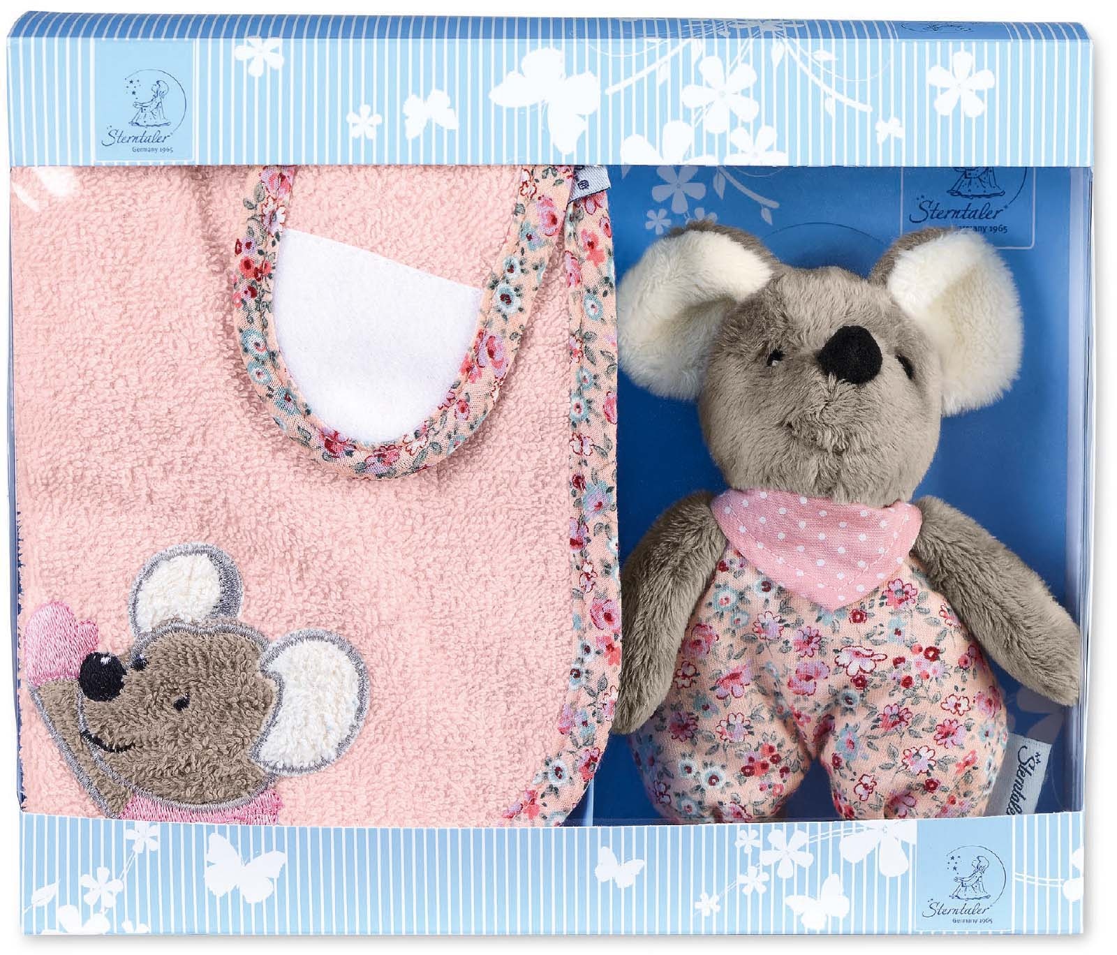 Sterntaler® Kuscheltier »Mabel«, (Set, 2 St., Geschenk-Set)