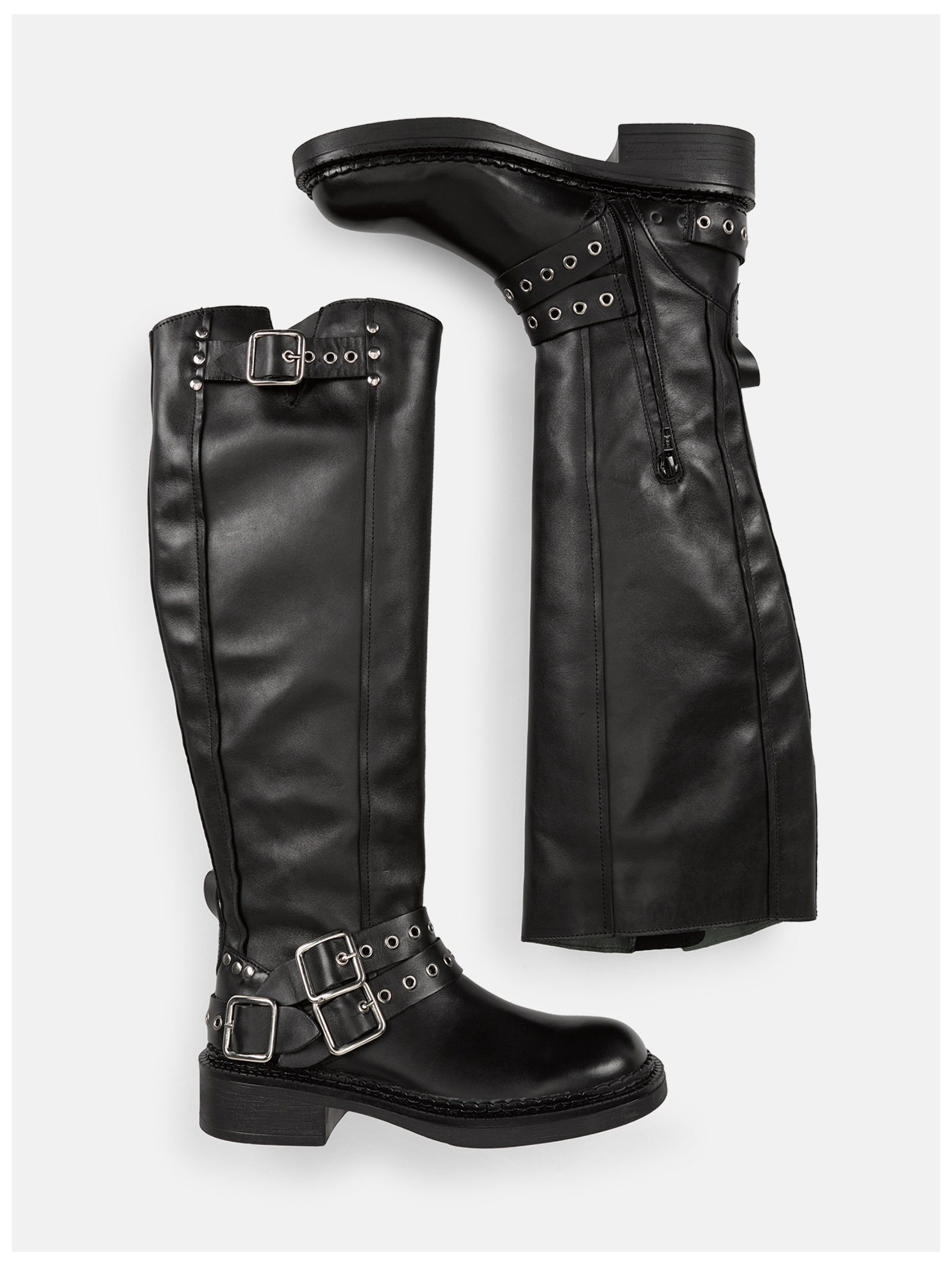 Felmini Overkneestiefel »Felmini Stiefel Leder«
