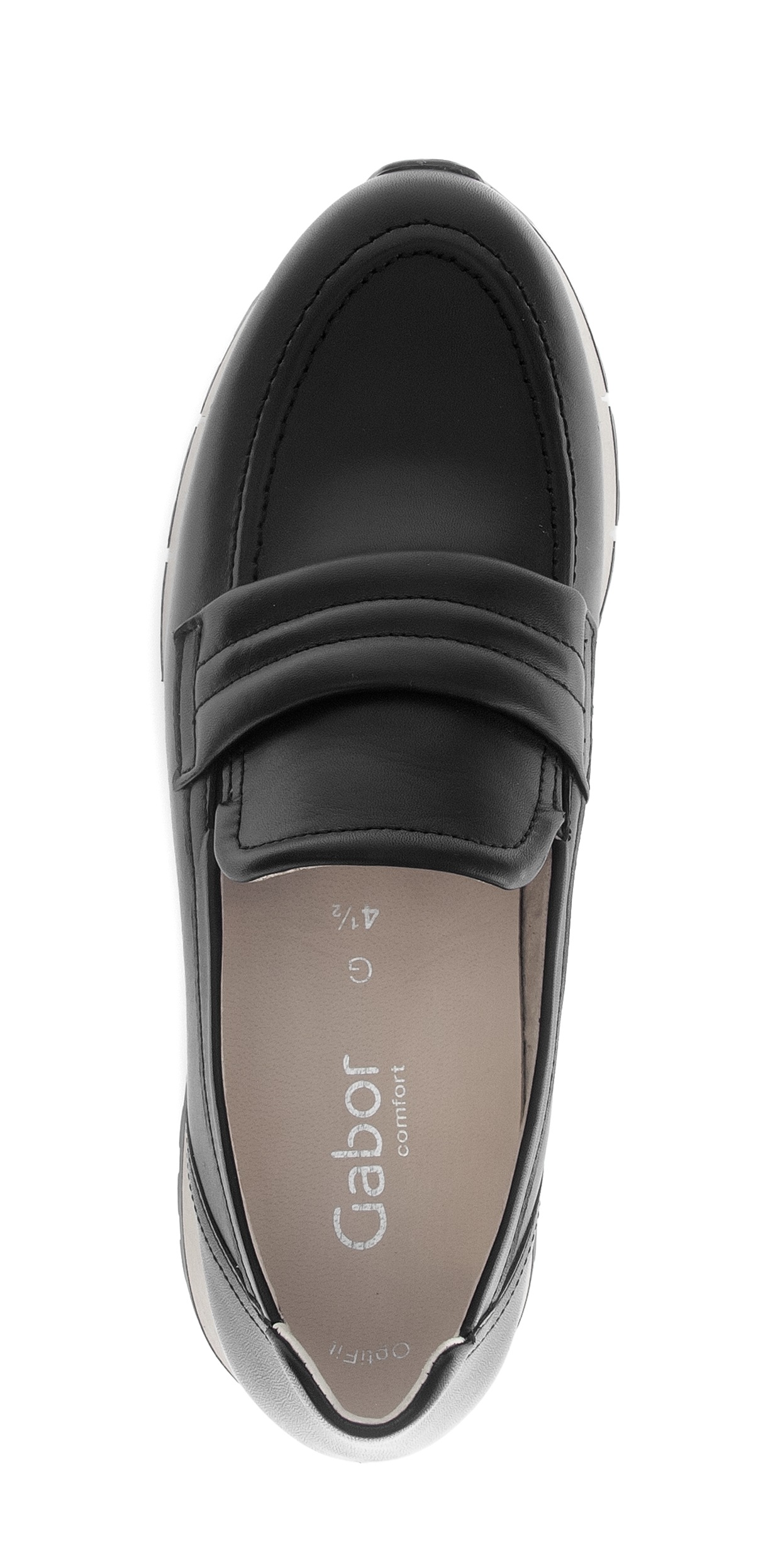 Gabor Slipper »FLORENZ«, Plateau, Schlupfschuh, Komfortschuh in Bequemweite G (= weit)