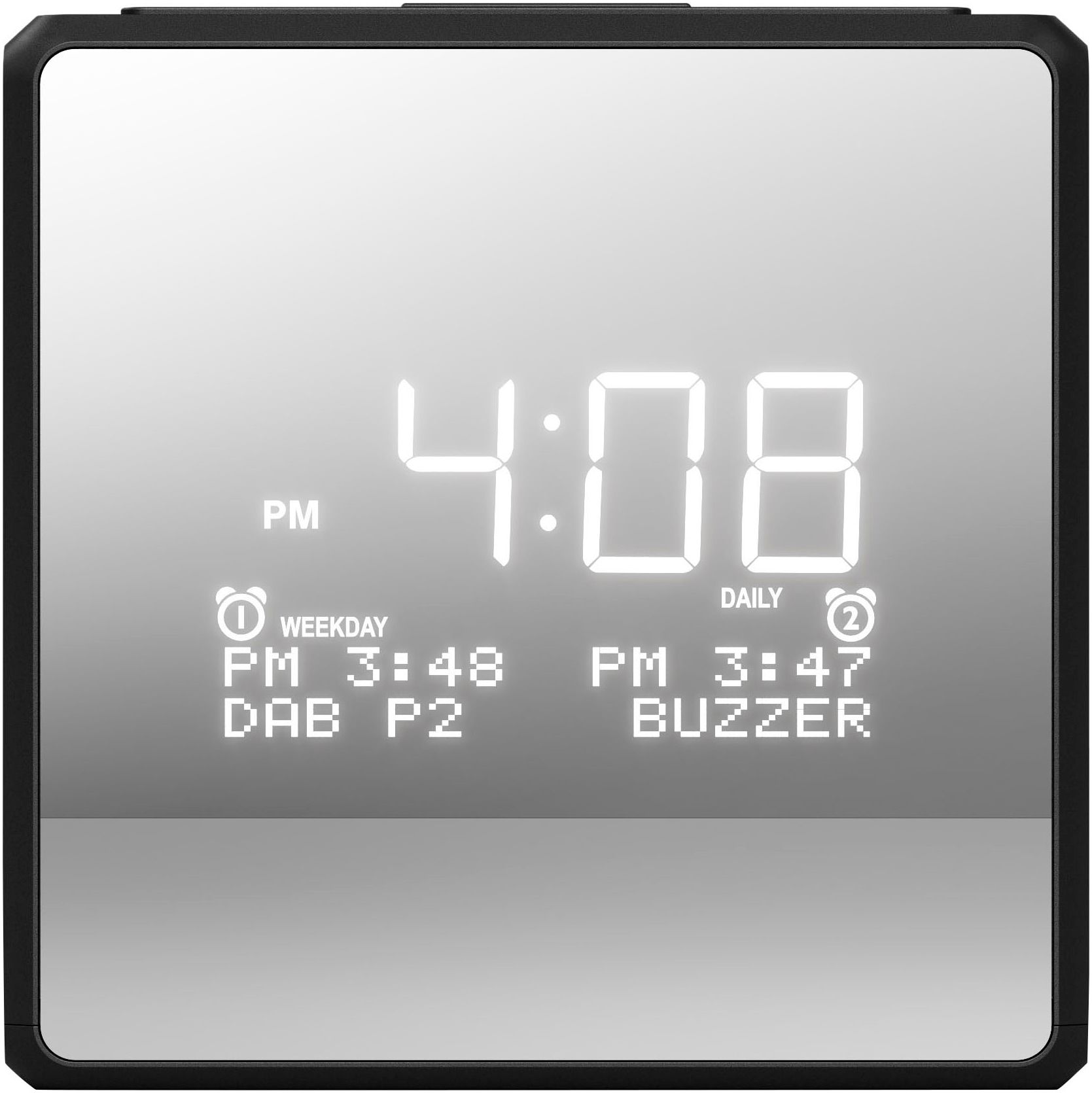 Philips Uhrenradio »TAR4600«, (UKW mit RDS-Digitalradio (DAB+) 1,4 W)