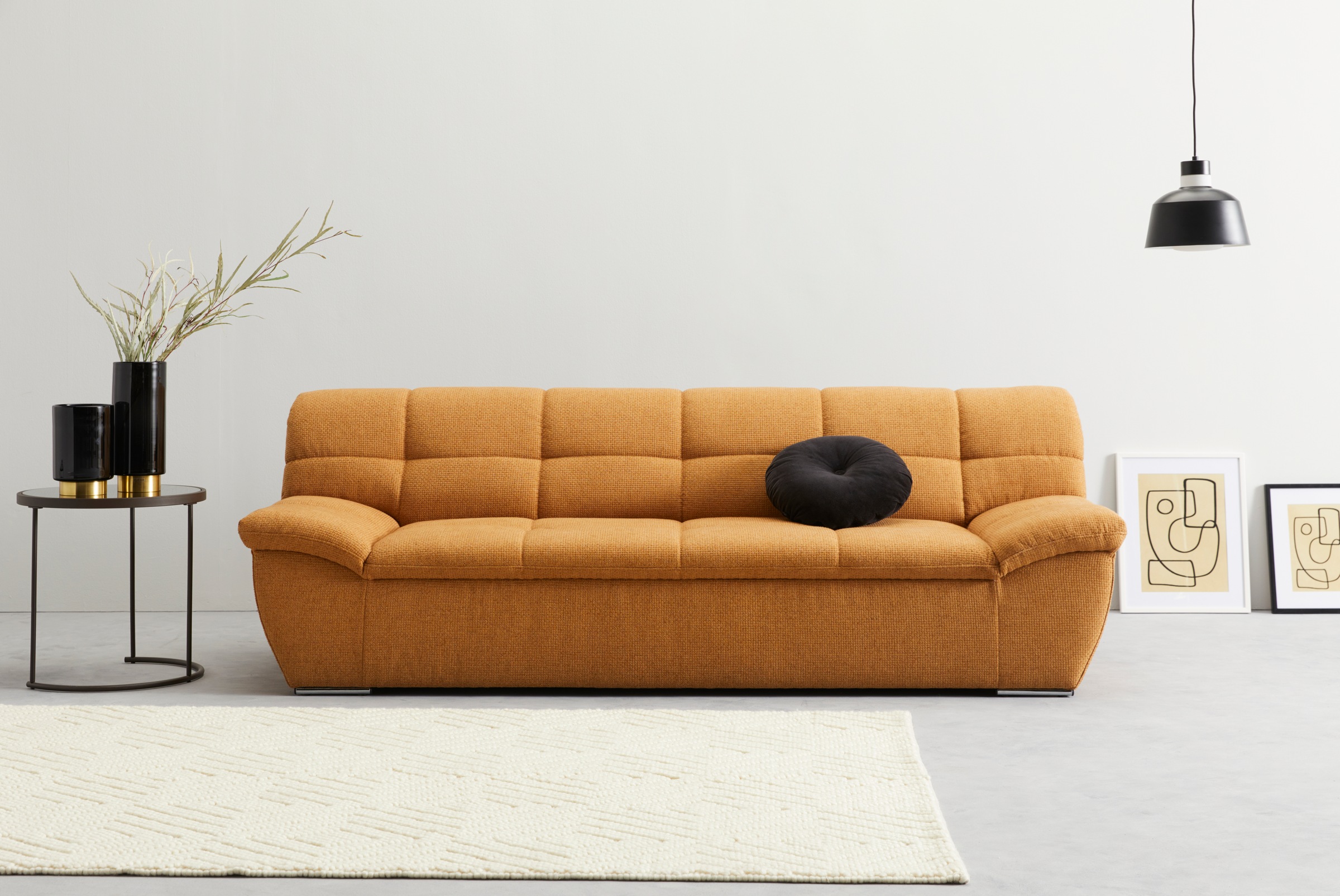 DOMO collection 3-Sitzer »Lagoa«, frei im Raum stellbar, in großer Farbauswahl