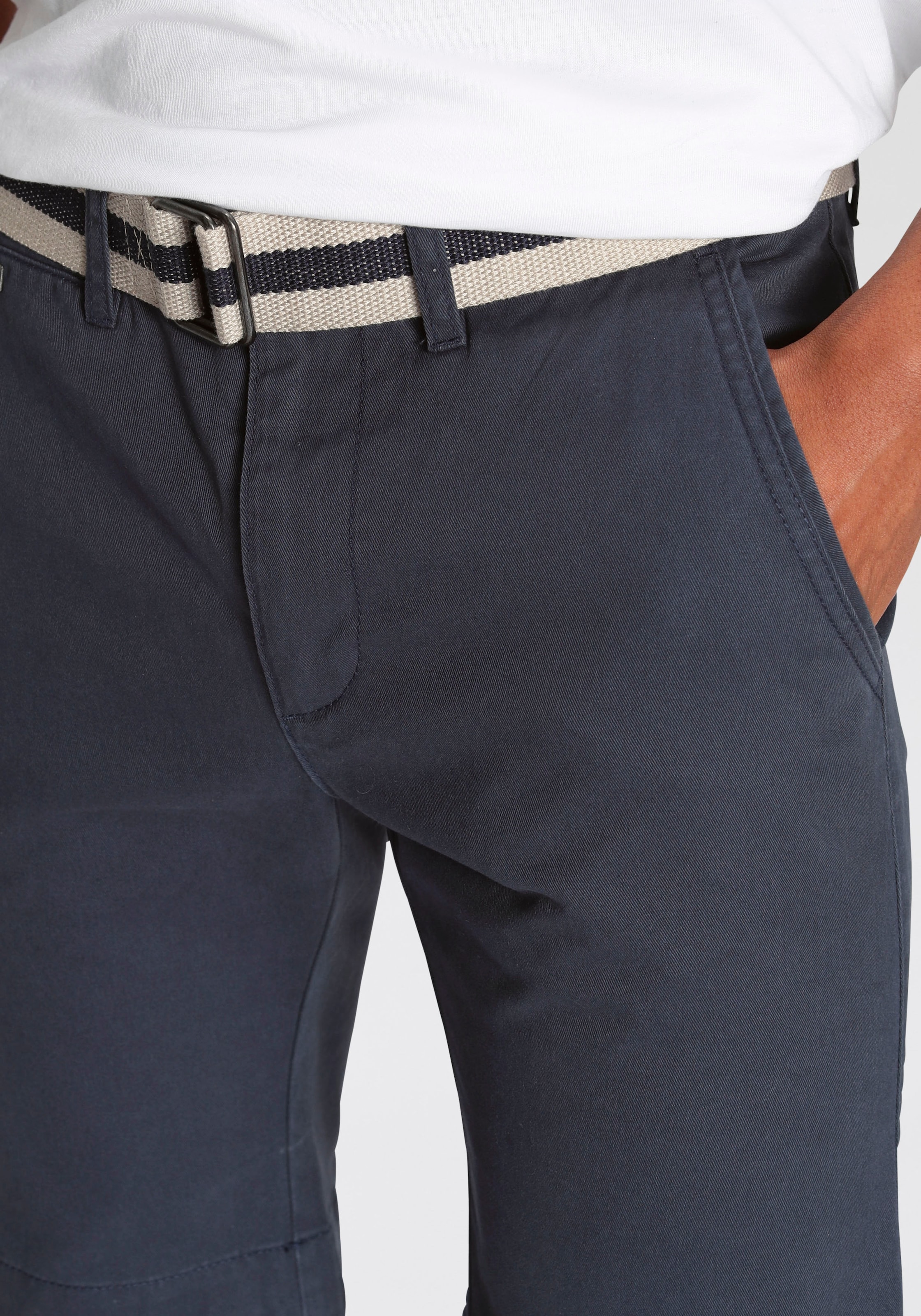 3. Bild von Bruno Banani Chinoshorts, inklusive Gürtel